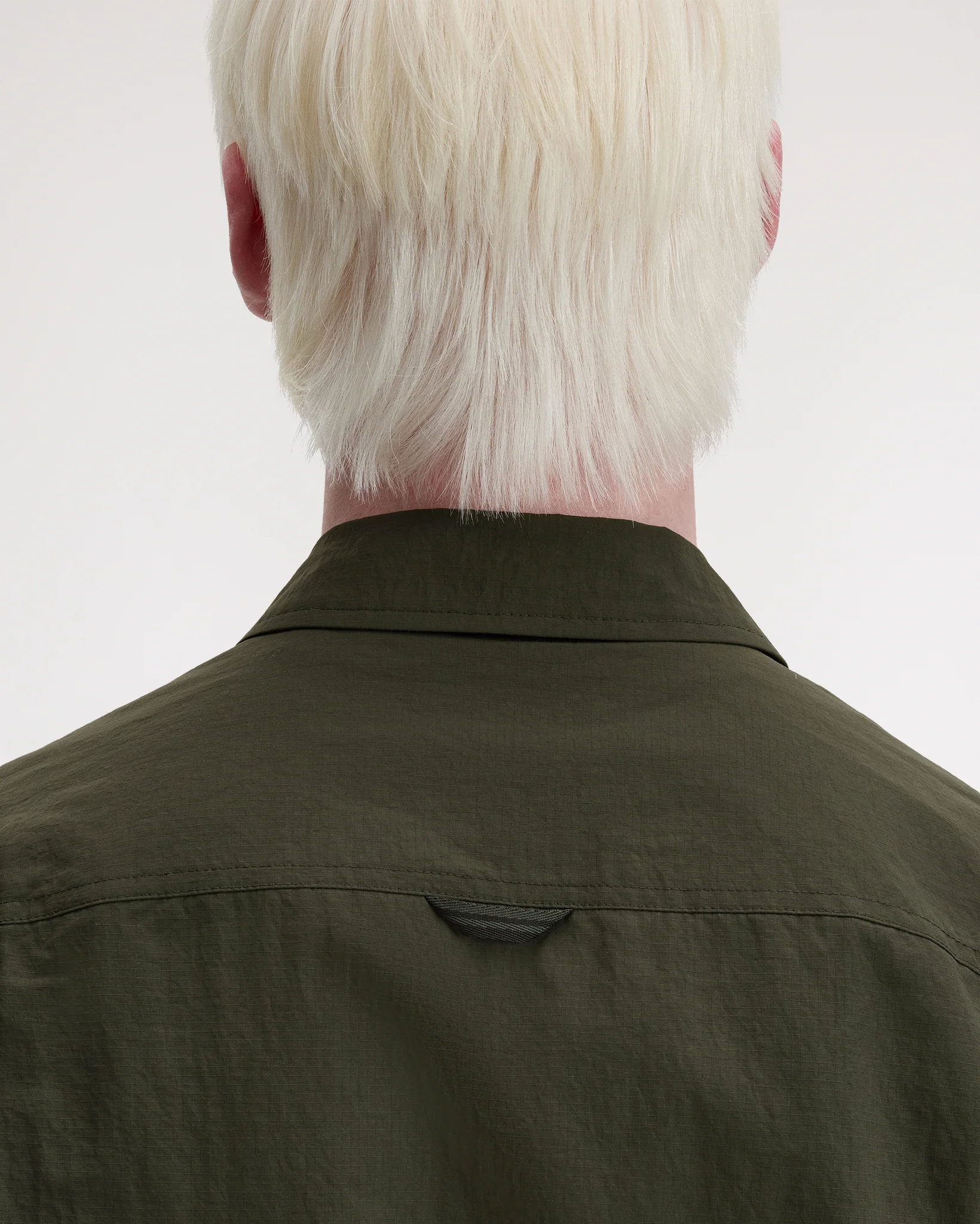 Fred Perry Ripstop Pocket Overshirt - Hunting Green - Image 8