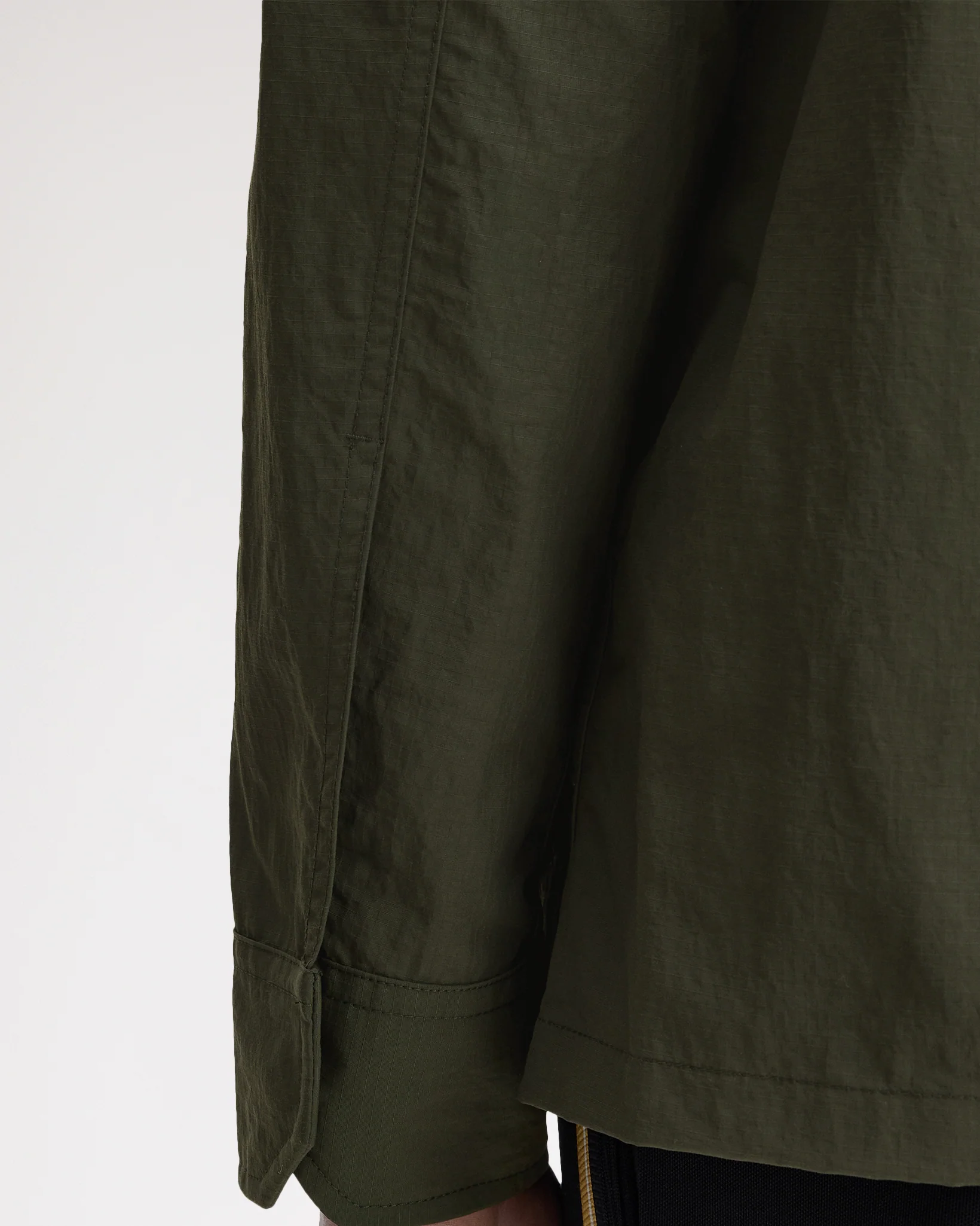 Fred Perry Ripstop Pocket Overshirt - Hunting Green - Image 9