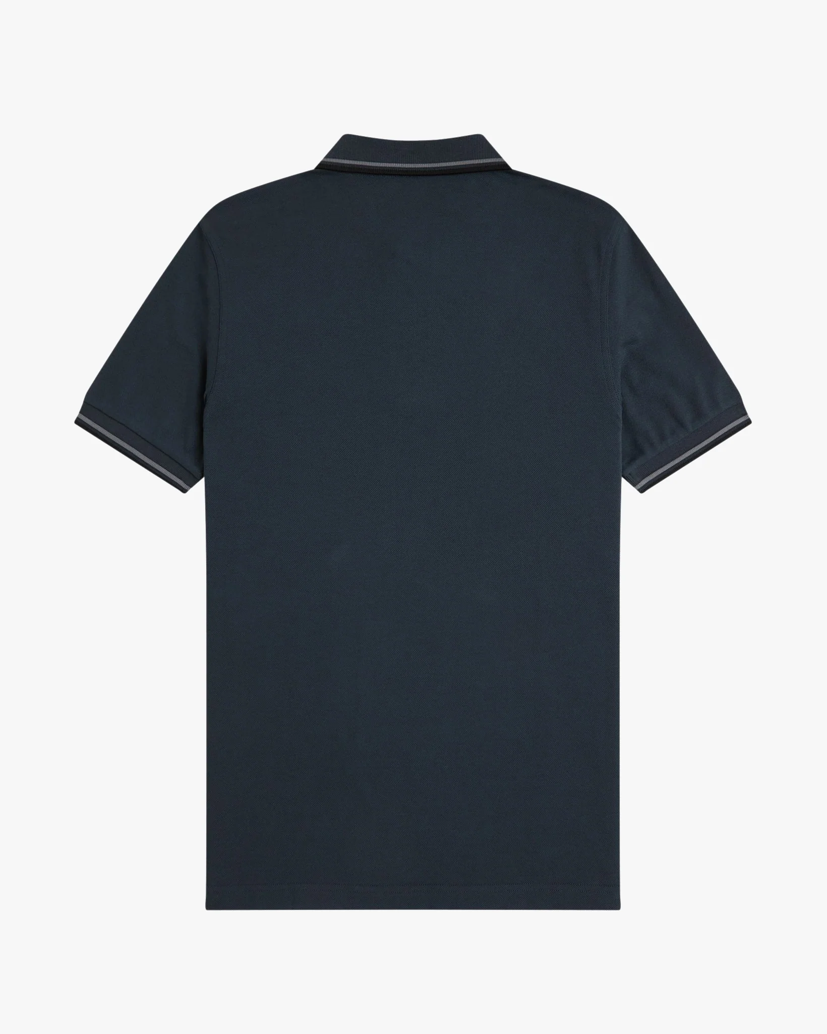 Fred Perry Twin Tipped Polo Shirt - Dark Airforce / Stockport Blue / Black - Image 8