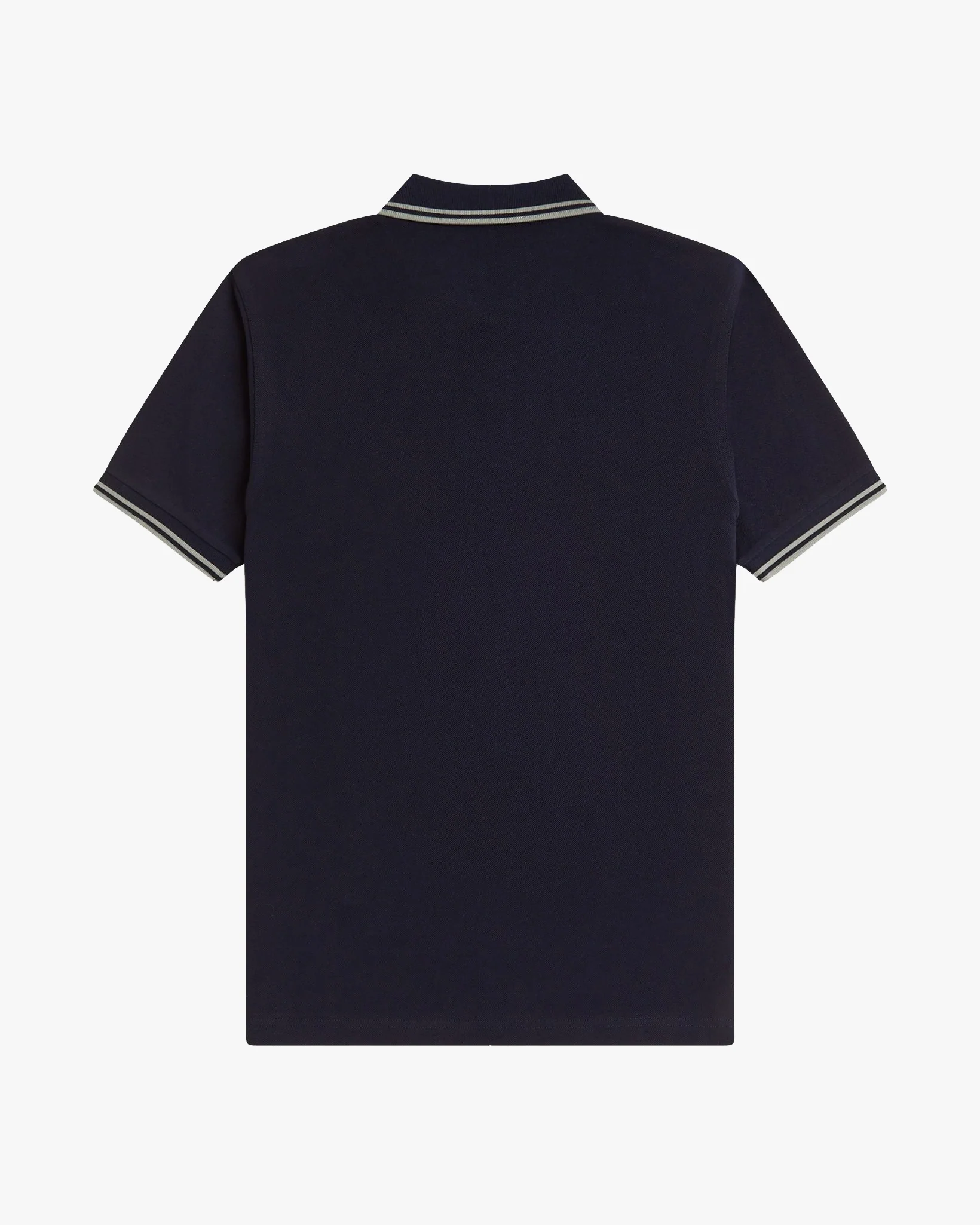Fred Perry Twin Tipped Polo Shirt - Navy / Seagrass - Image 9