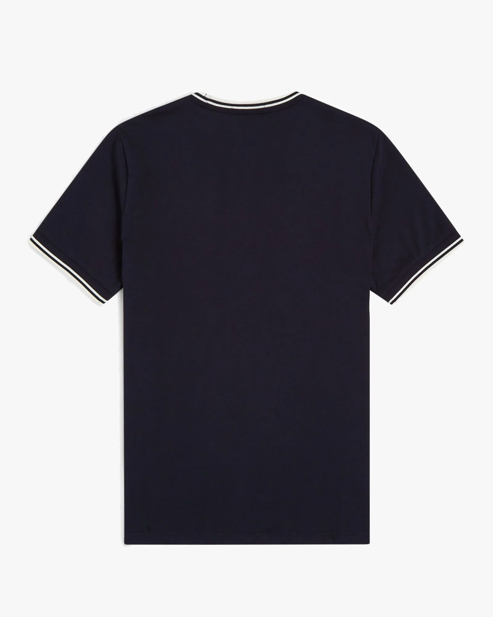 Fred Perry Twin Tipped T Shirt - Navy - Image 7