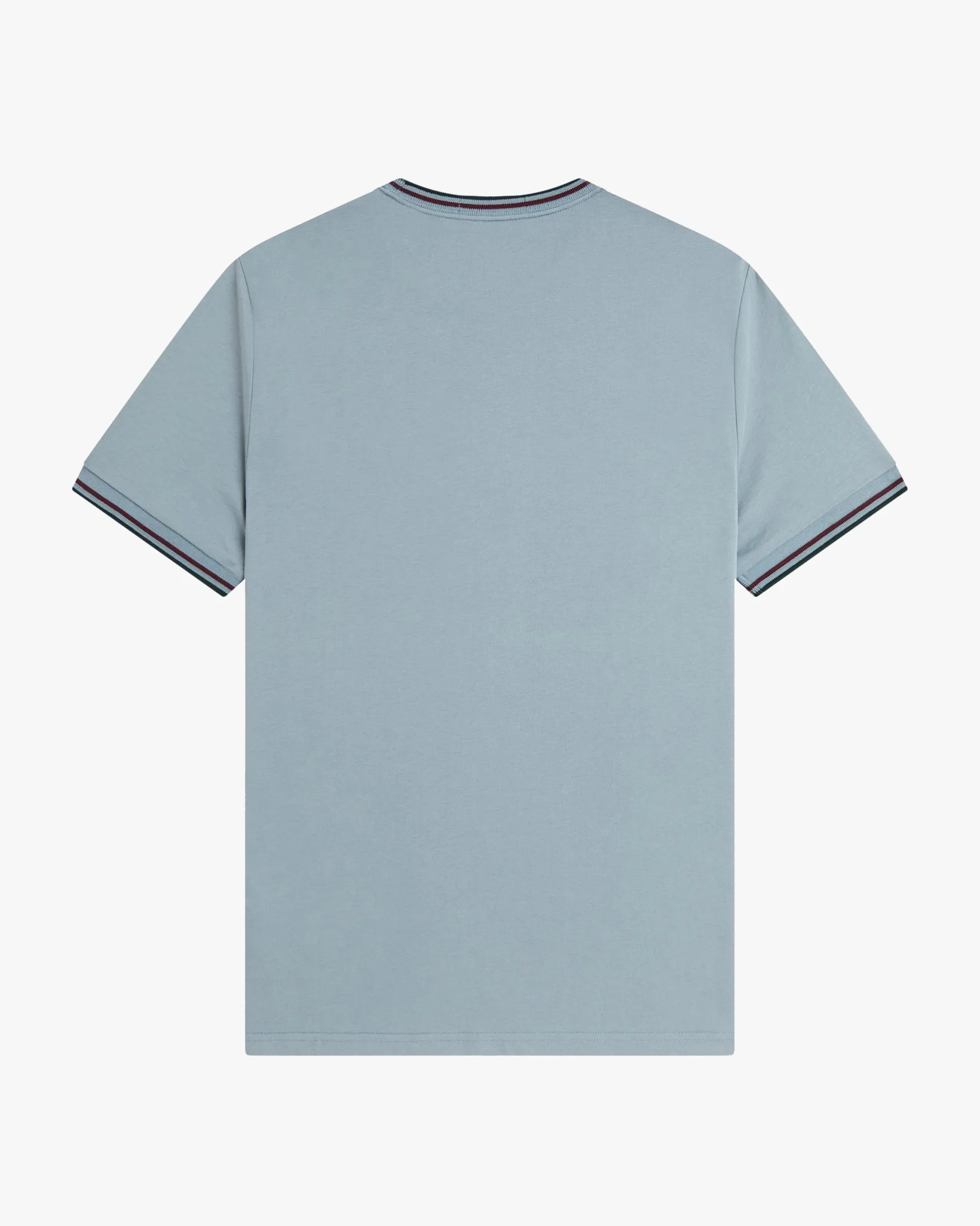 Fred Perry Twin Tipped T Shirt - Stockport Blue / Oxblood / Grassroots - Image 6
