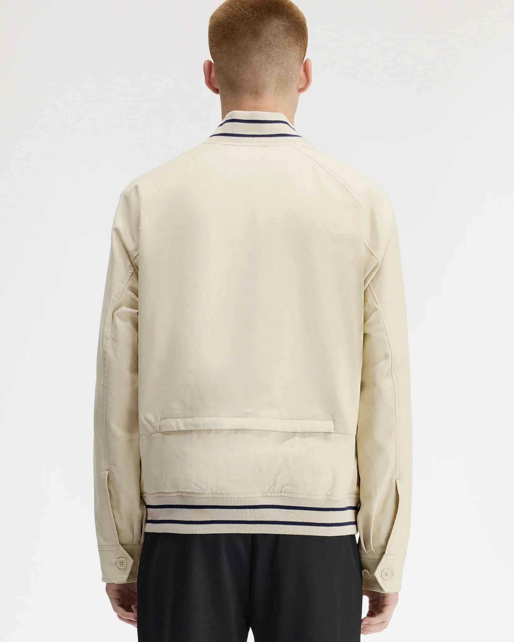 Fred Perry Umpire Bomber Jacket - Oatmeal - Image 6