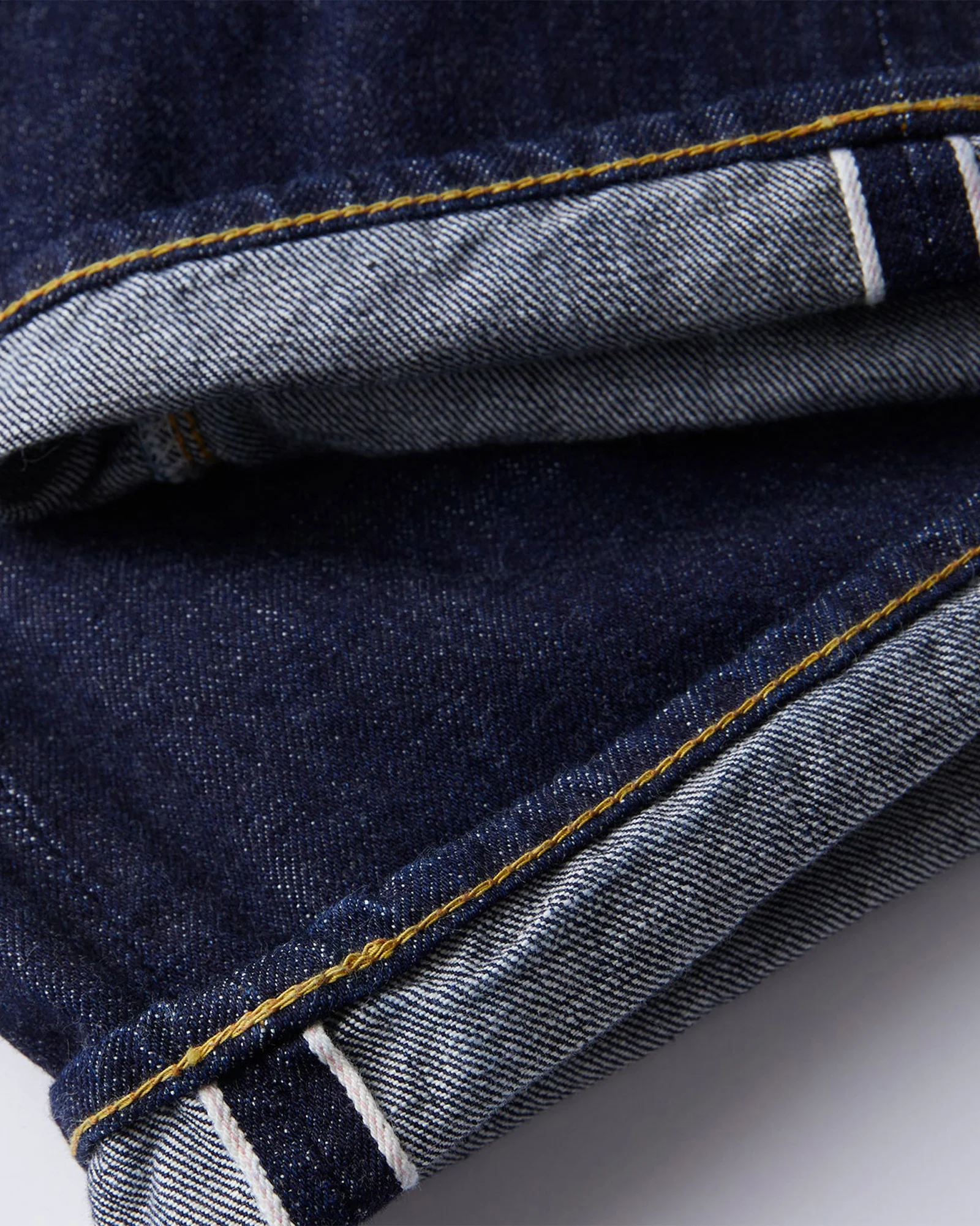 Fullcount 0105W 13.7oz Selvedge Wide Fit Mens Jeans - Indigo Onewash - Image 6