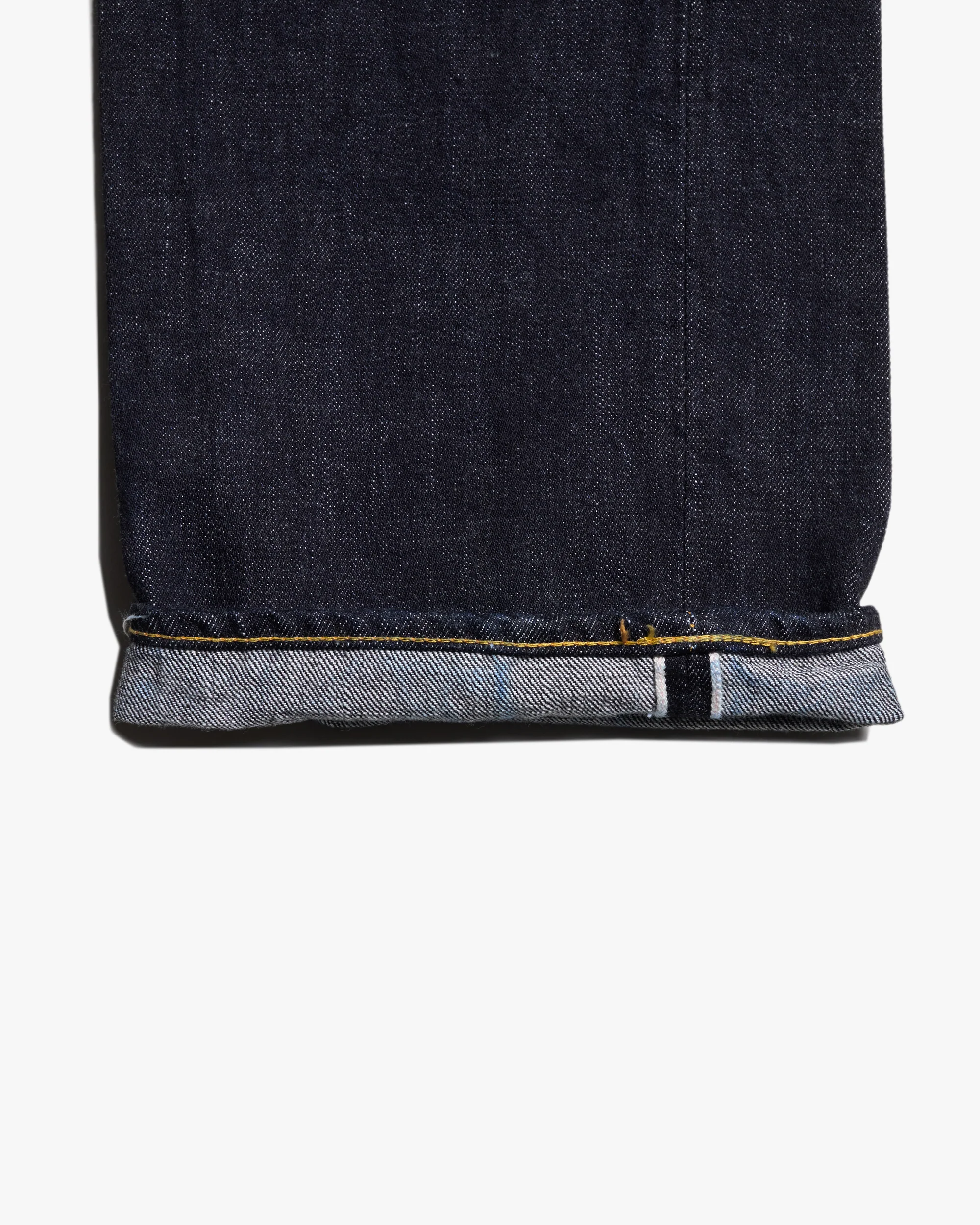 Fullcount 1101XXW 15.5oz Selvedge Straight Fit Mens Jeans - Indigo Onewash - Image 11