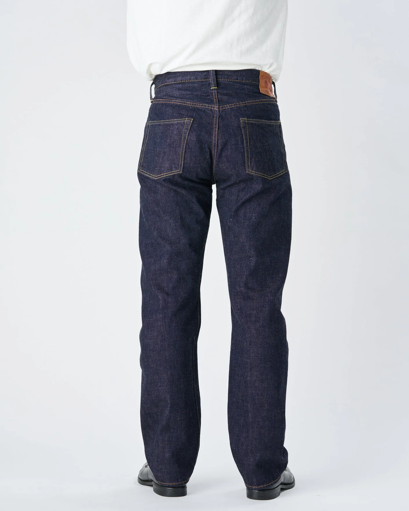 Fullcount 1101XXW 15.5oz Selvedge Straight Fit Mens Jeans - Indigo Onewash - Image 5