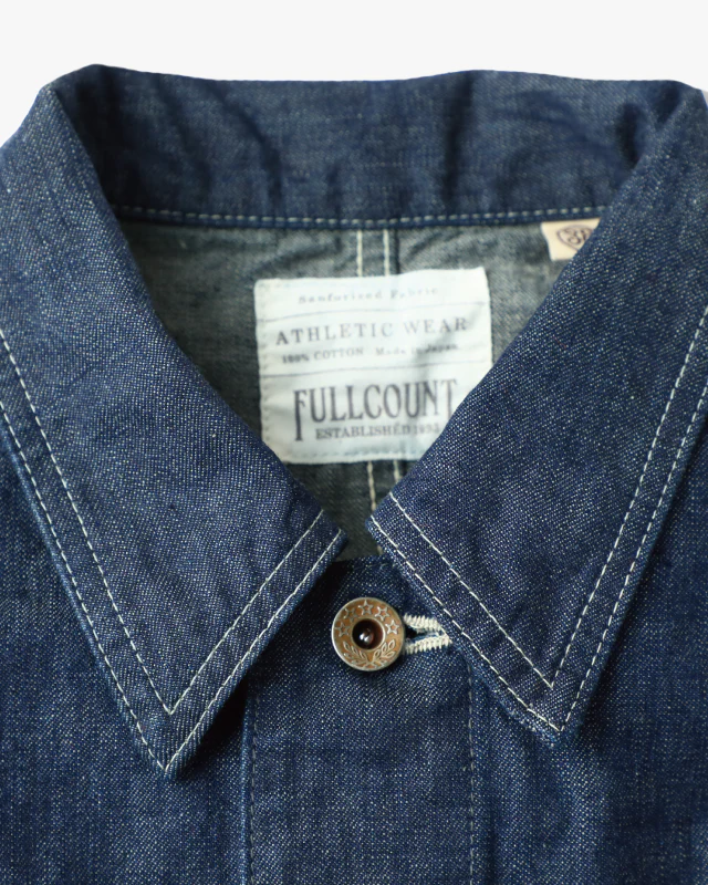 Fullcount 2015-1 Denim Chore Jacket - Indigo - Image 5
