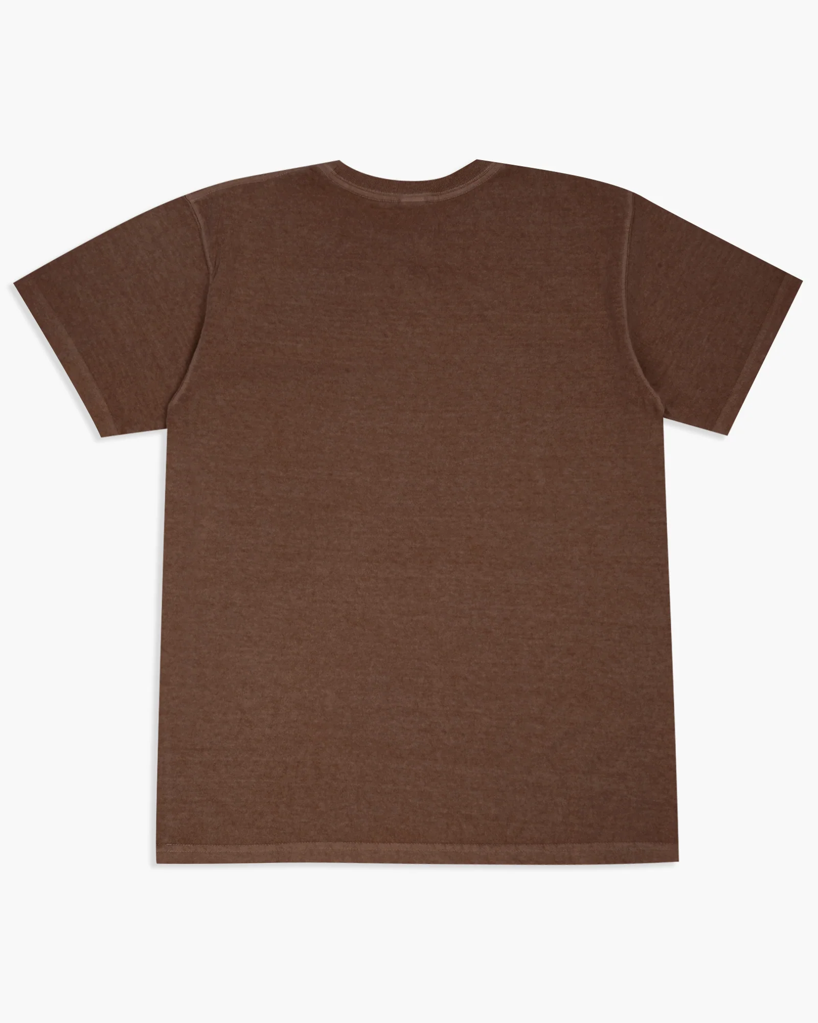 Good On S/S Crew Tee - Pigment Dyed Brown - Image 3