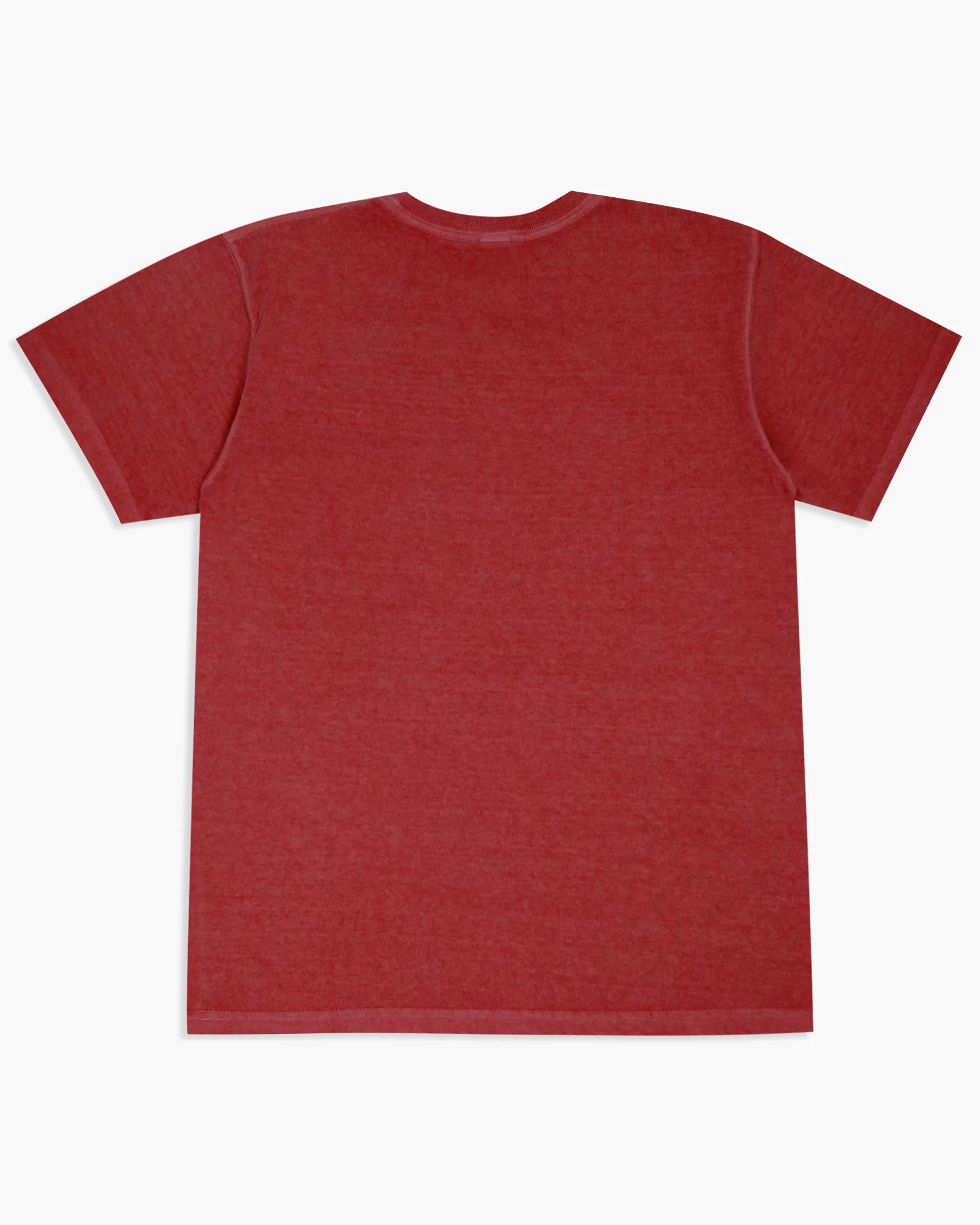 Good On S/S Crew Tee - Pigment Dyed Red - Image 3