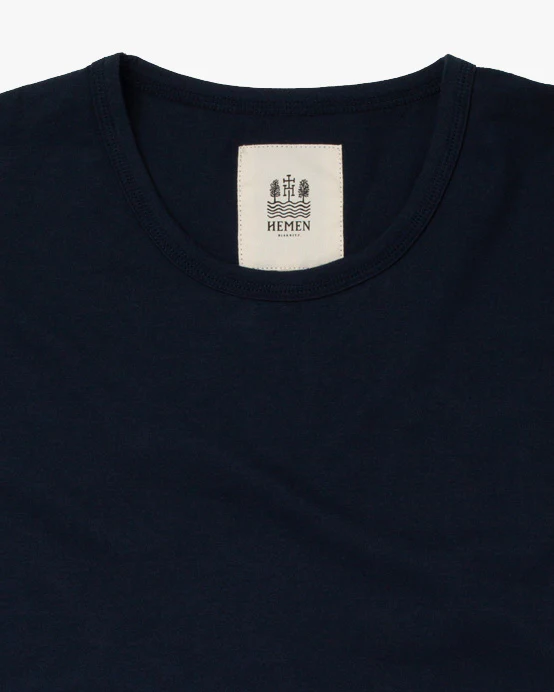 Hemen Biarritz Dani Tee - Deep Marine - Image 4