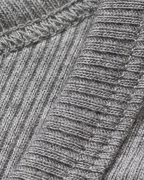 Hemen Biarritz Gari Ribbed Tank Top - Heather Grey - Image 5