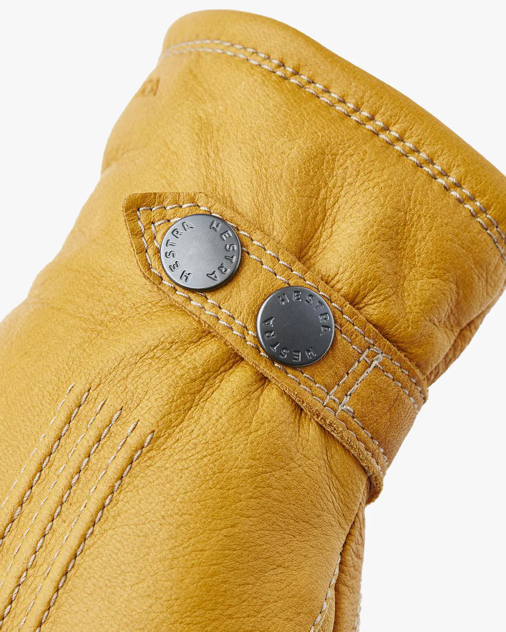 Hestra Tällberg Elk Leather Gloves - Natural Yellow - Image 3