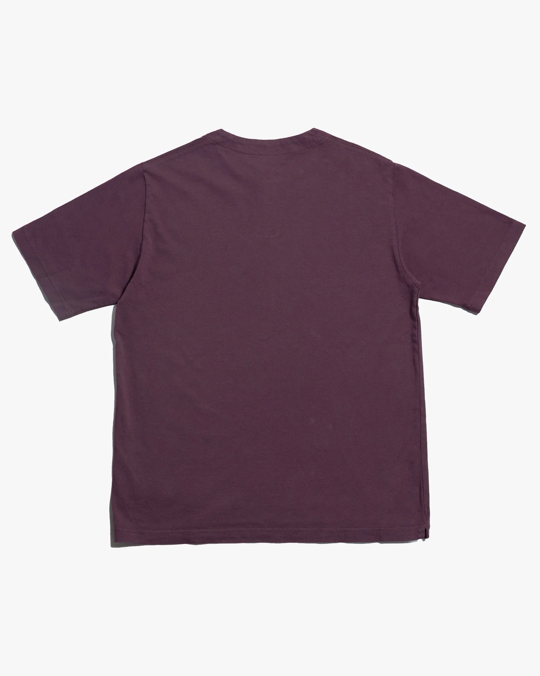 Jackman Henley Neck Tee - Mauve Wine - Image 9
