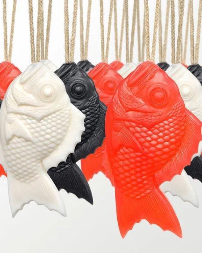Japan Best Tamanohada Fish Shape 345g Welcome Soap - Lily - Image 7