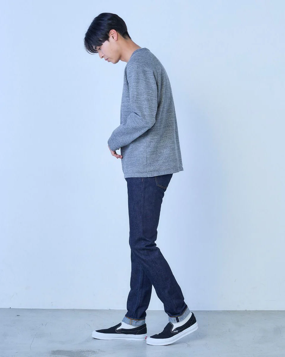 Japan Blue J201 Tapered Fit 14.8oz US Cotton Selvedge Mens Jeans - Indigo - Image 6