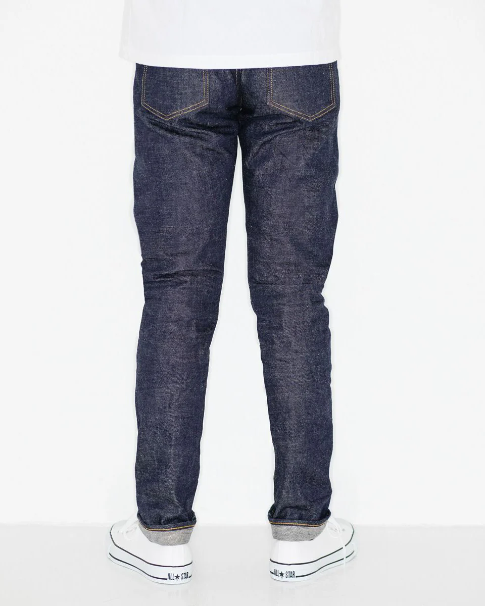 Japan Blue J204 Tapered Fit 12.5oz African Cotton Selvedge Mens Jeans - Indigo - Image 4