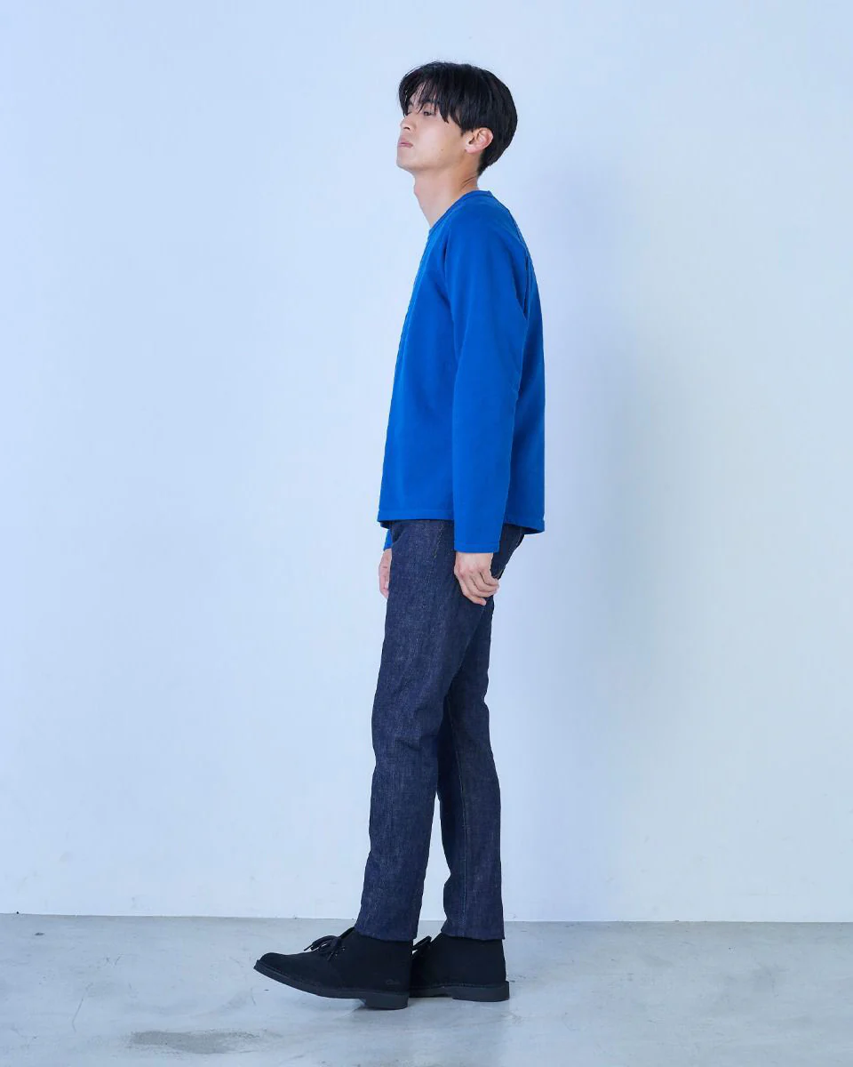 Japan Blue J204 Tapered Fit 12.5oz African Cotton Selvedge Mens Jeans - Indigo - Image 6
