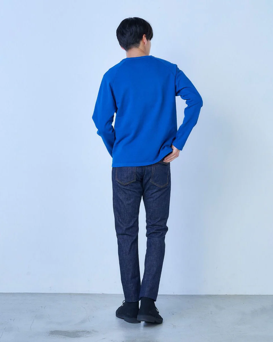 Japan Blue J204 Tapered Fit 12.5oz African Cotton Selvedge Mens Jeans - Indigo - Image 7