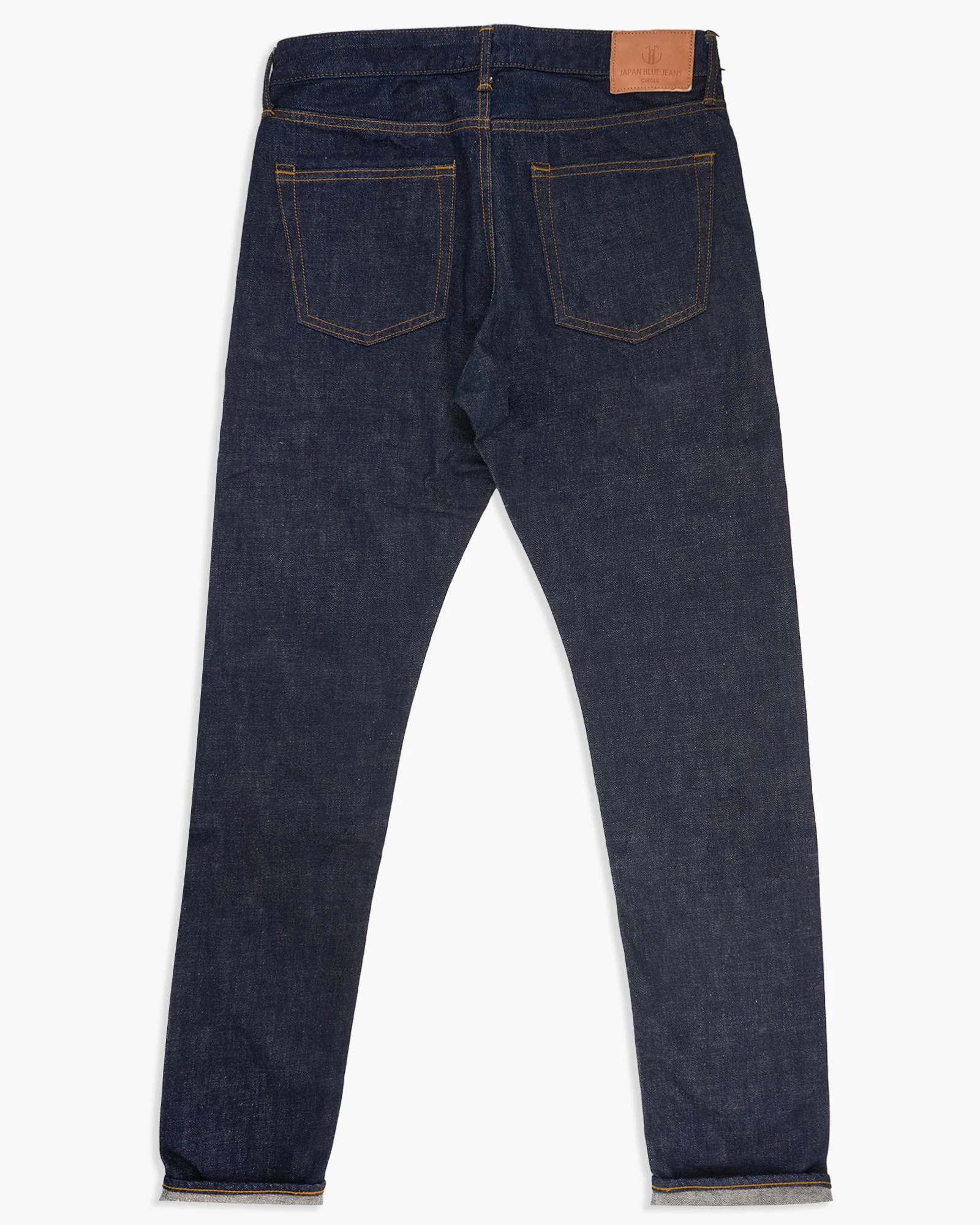 Japan Blue J204 Tapered Fit 12.5oz African Cotton Selvedge Mens Jeans - Indigo - Image 8