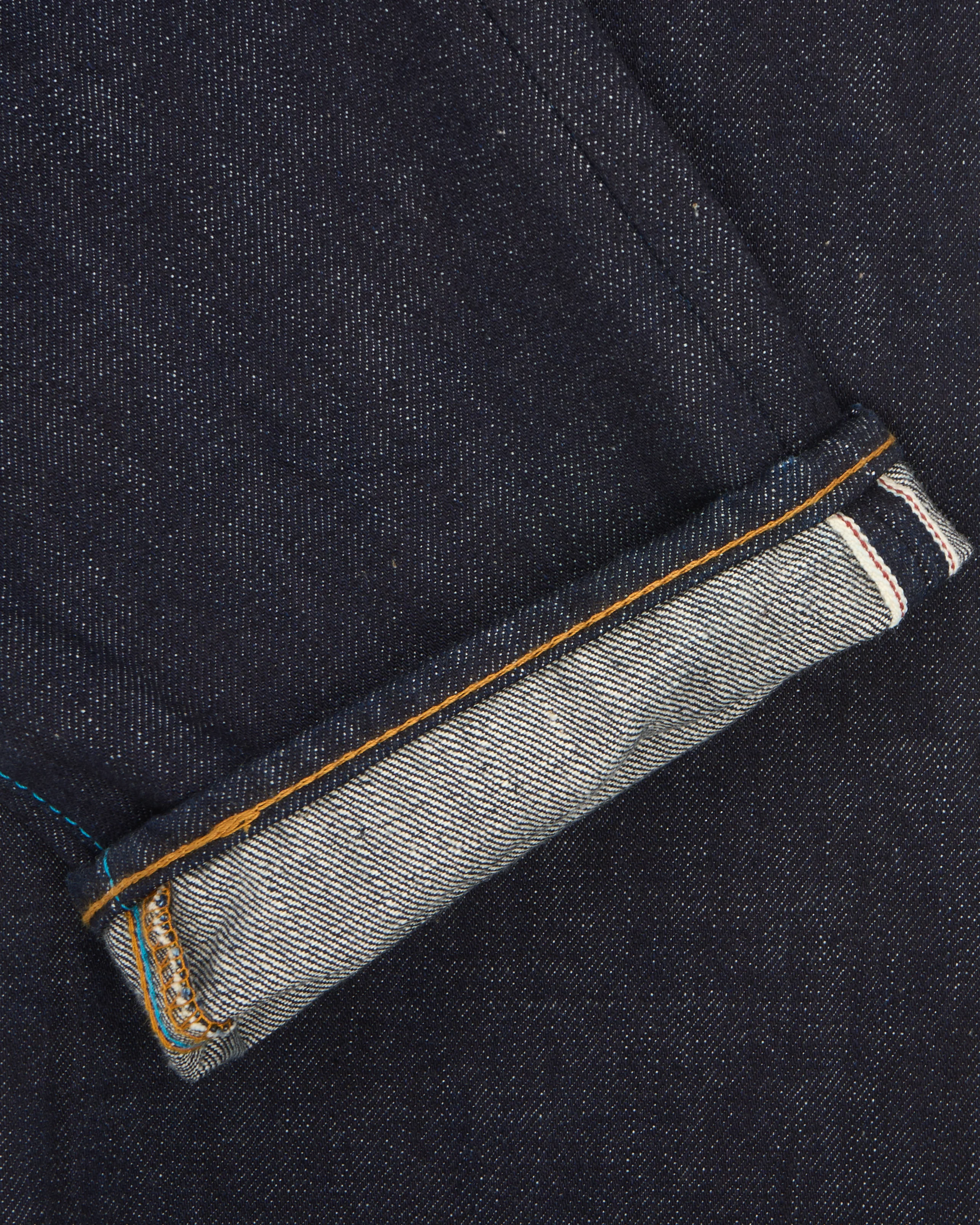 Japan Blue J301 Straight Fit 14.8oz US Cotton Selvedge Mens Jeans - Indigo - Image 12