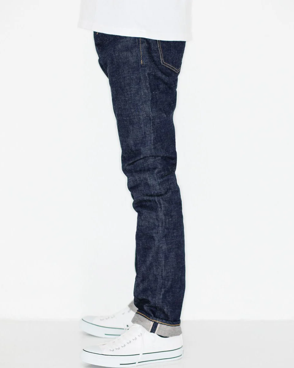 Japan Blue J301 Straight Fit 14.8oz US Cotton Selvedge Mens Jeans - Indigo - Image 3