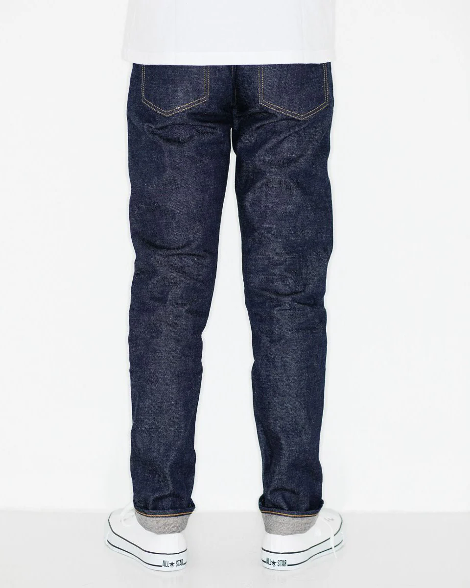 Japan Blue J301 Straight Fit 14.8oz US Cotton Selvedge Mens Jeans - Indigo - Image 4
