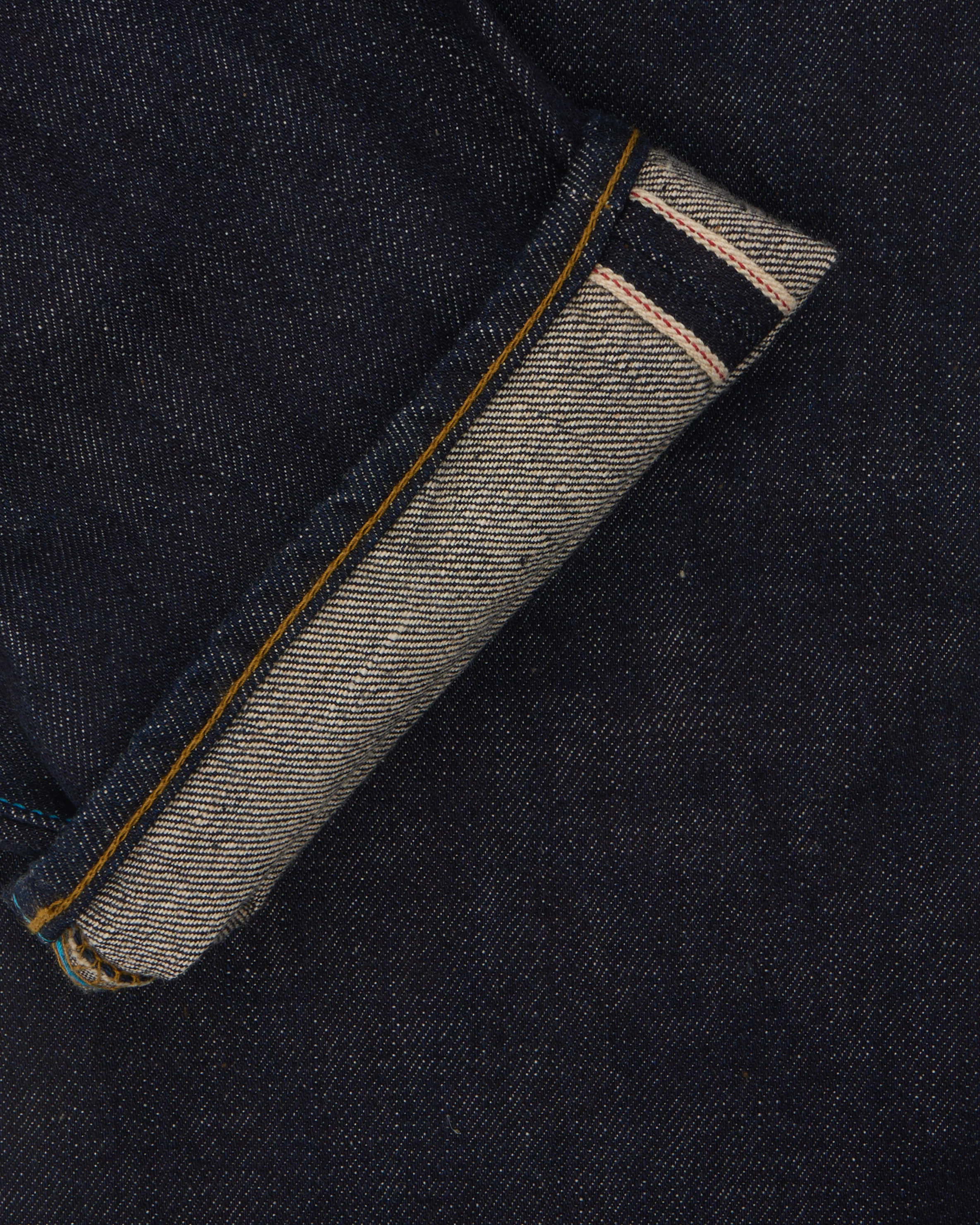 Japan Blue J304 Straight Fit 12.5oz African Cotton Selvedge Mens Jeans - Indigo - Image 12