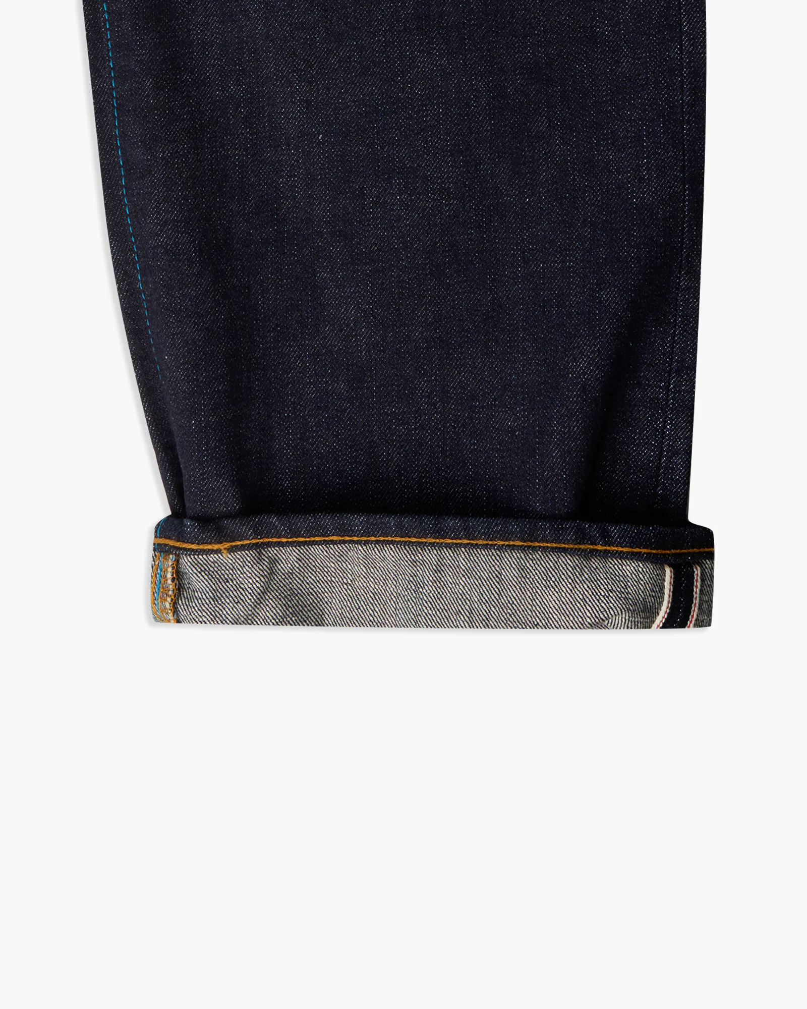 Japan Blue J501 Loose Straight 14.8oz US Cotton Selvedge Mens Jeans - Indigo - Image 14