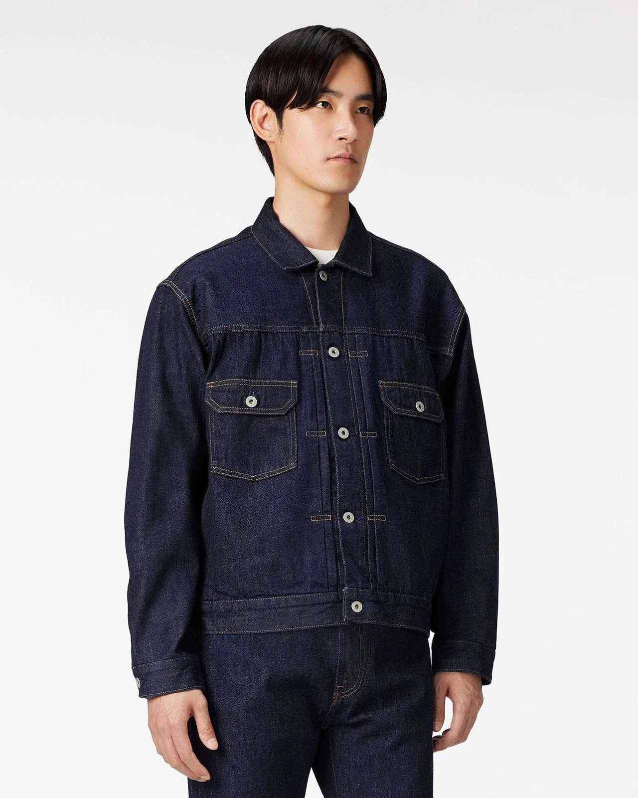 Japan Blue Jeans JMGJ1200 Selvedge Type 2 Denim Jacket - Indigo - Image 3