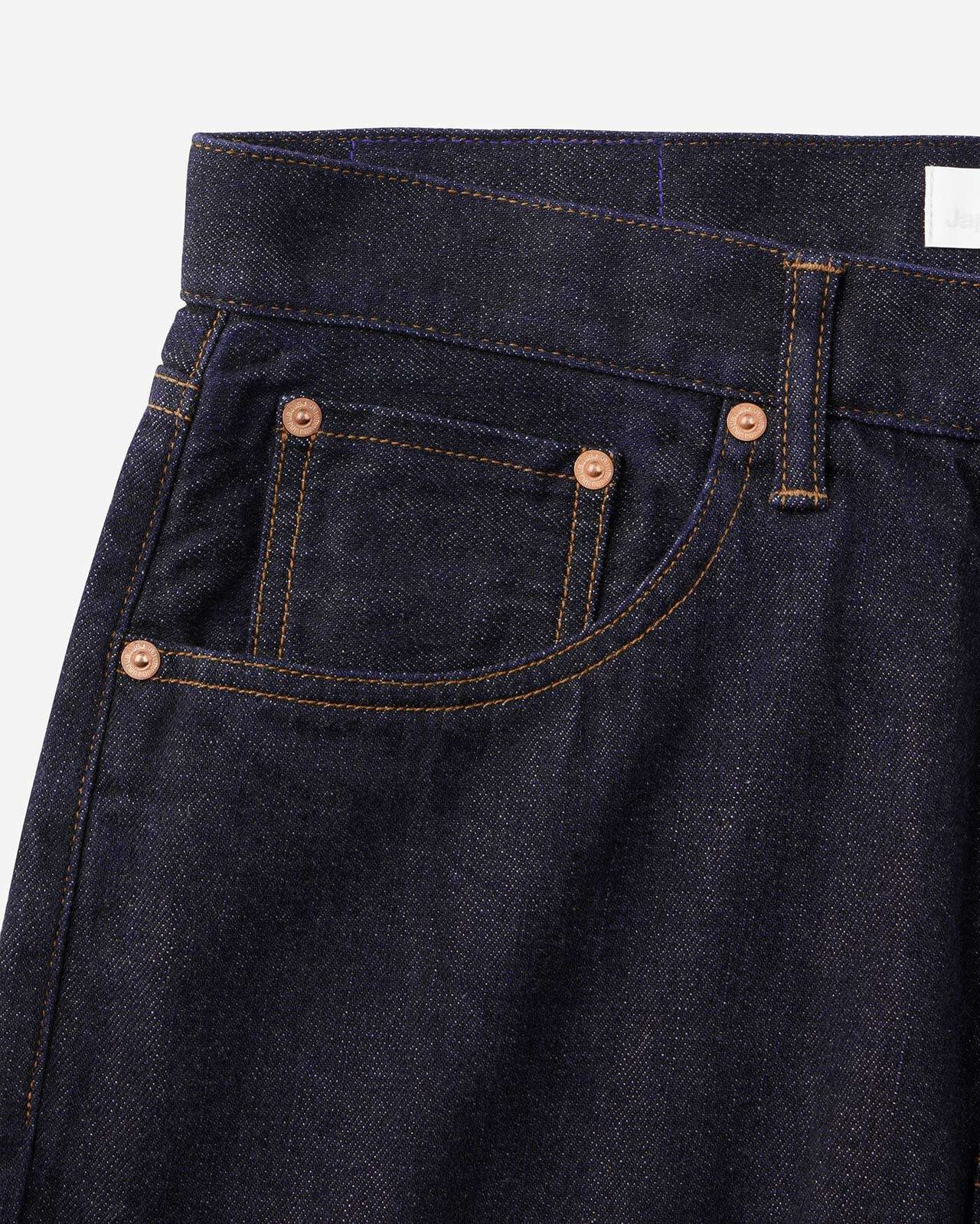 Japan Blue Jeans JMJE1100 Selvedge 12oz Straight Jeans - Indigo - Image 9