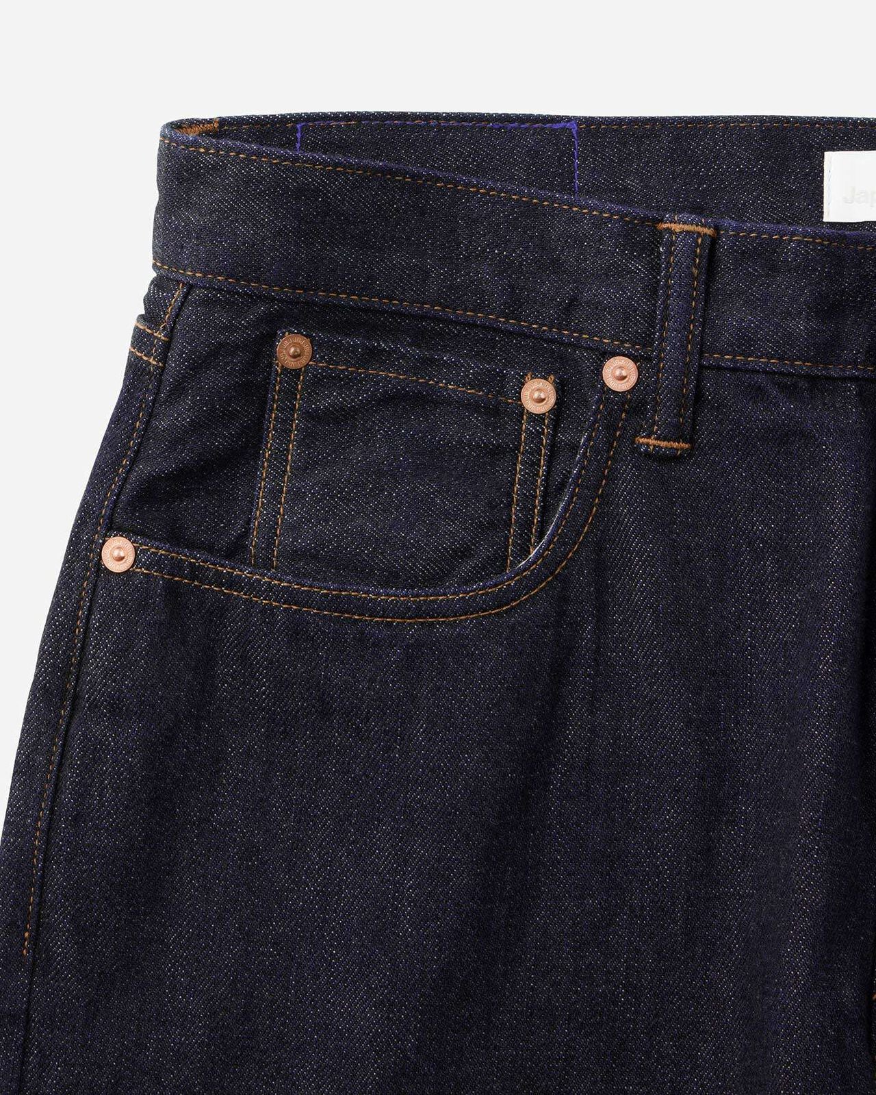 Japan Blue Jeans JMJE1200 Selvedge 12oz Slim Jeans - Indigo - Image 9
