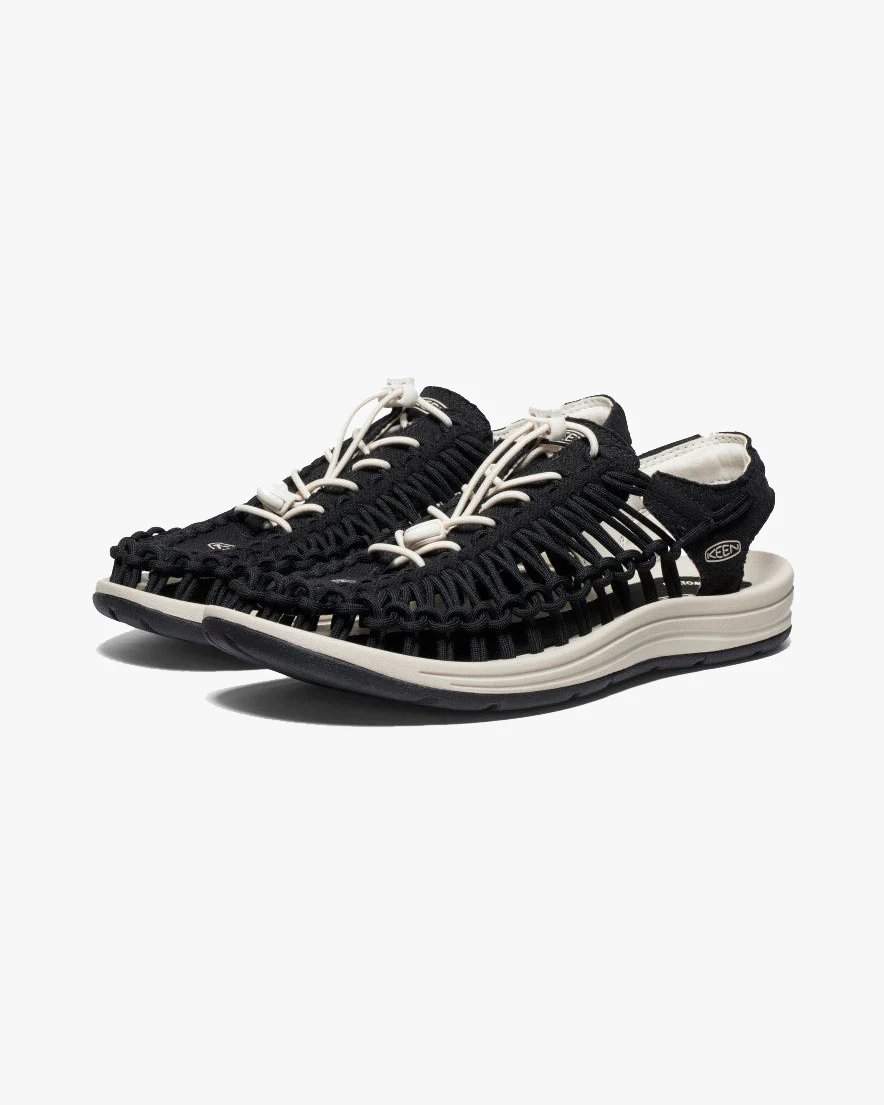 Keen Uneek Canvas Sneaker - Black / Birch - Image 3