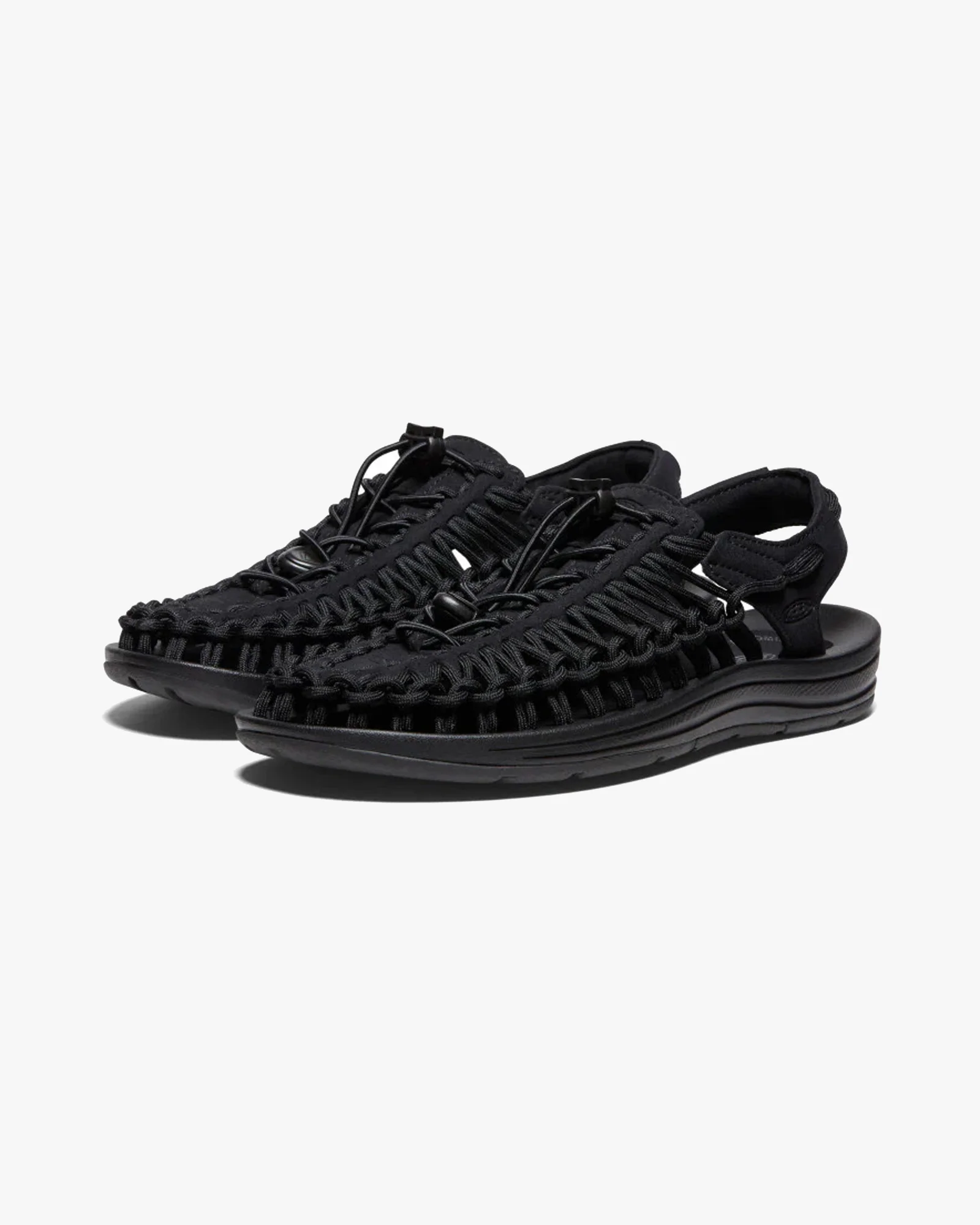 Keen Womens Uneek Sneaker - Black / Black - Image 3