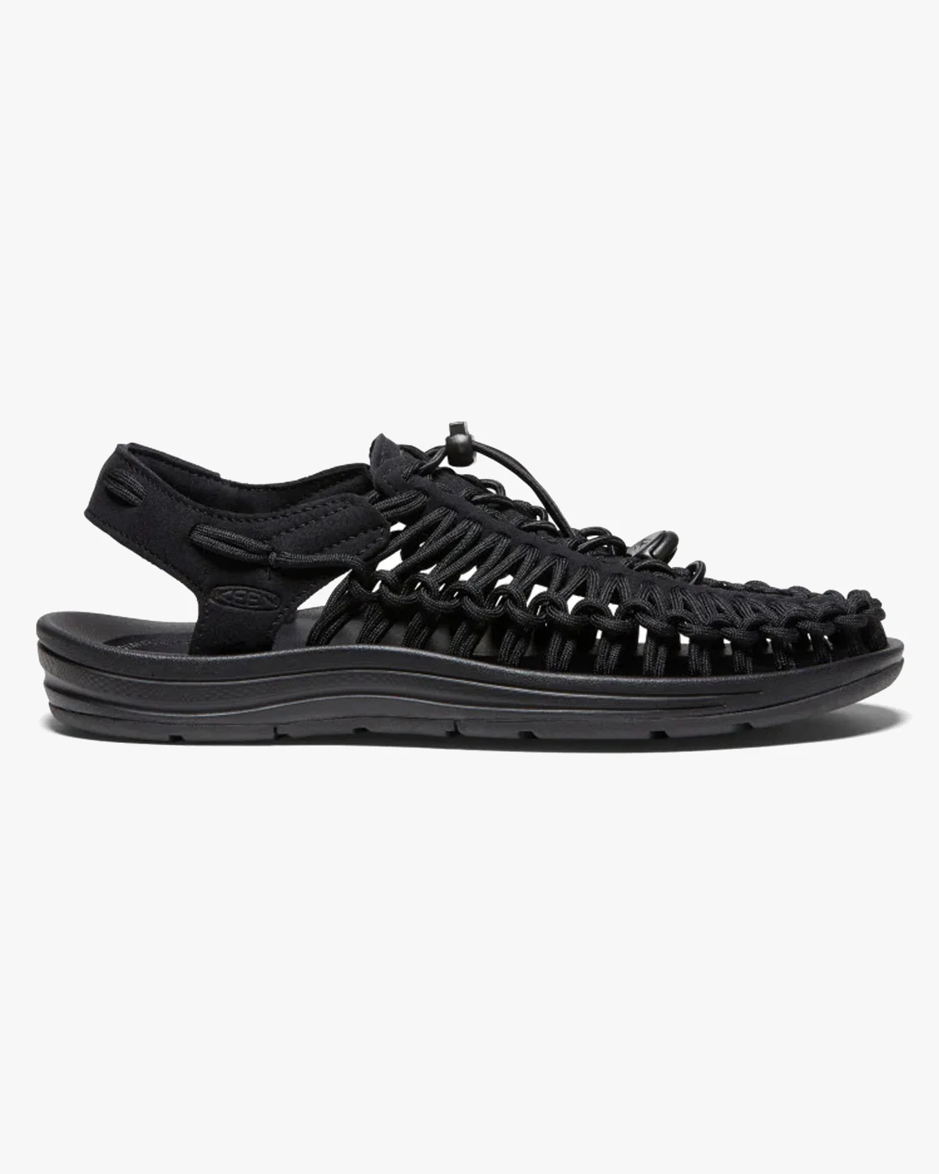 Keen Womens Uneek Sneaker - Black / Black - Image 5