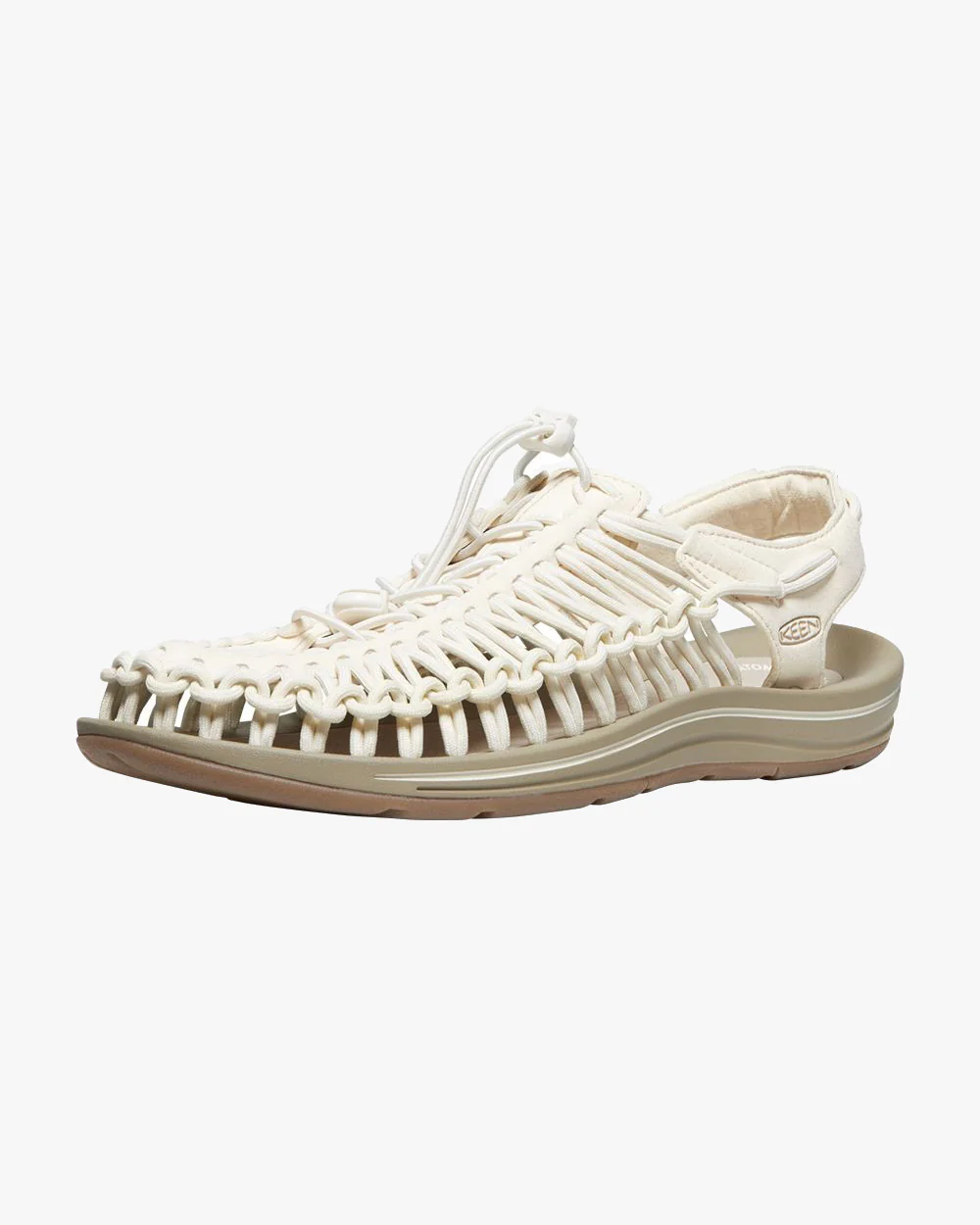 Keen Womens Uneek Sneaker - White Cap / Cornstalk - Image 5
