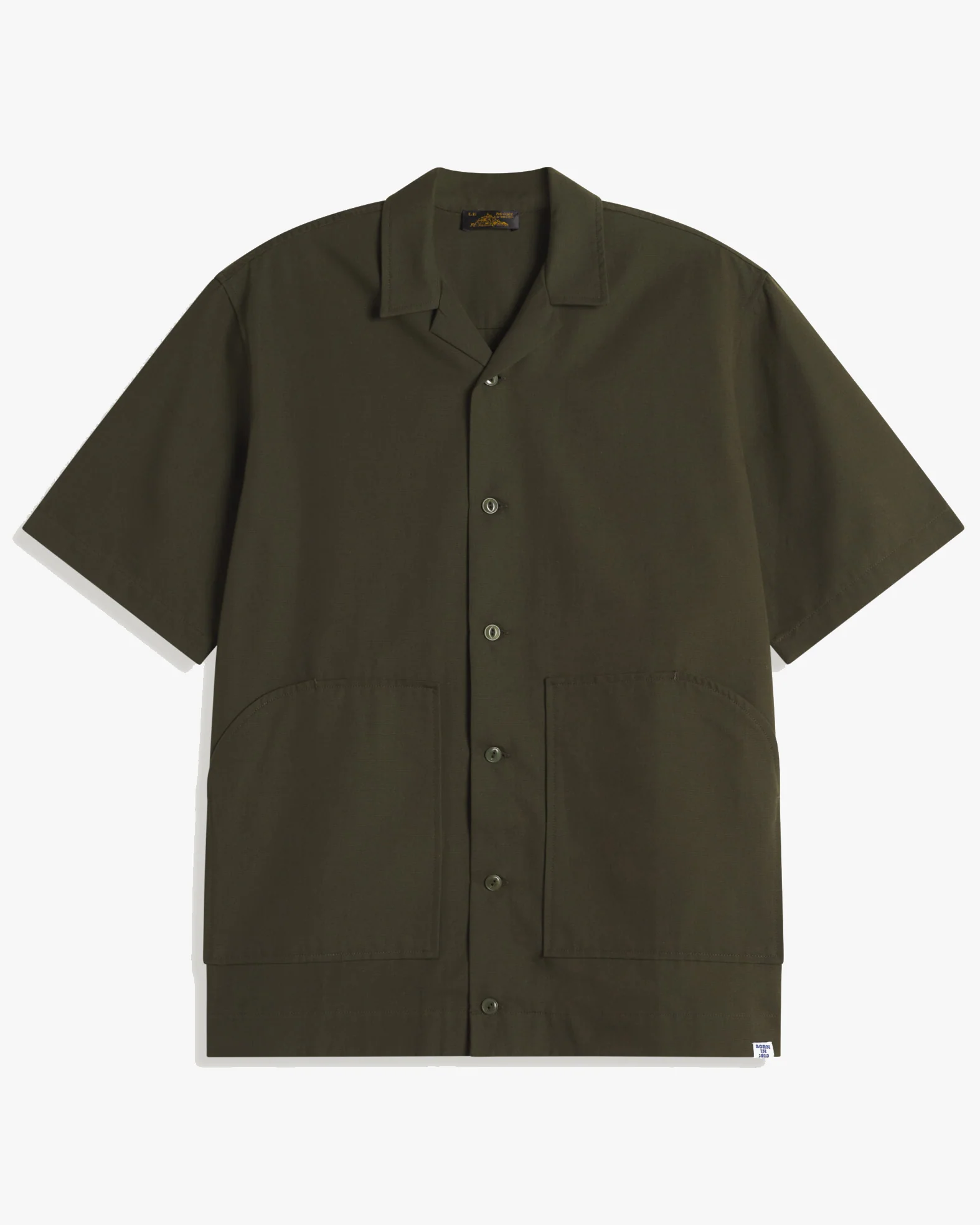 Le Mont St Michel Calao Oversized Shirt - Olive