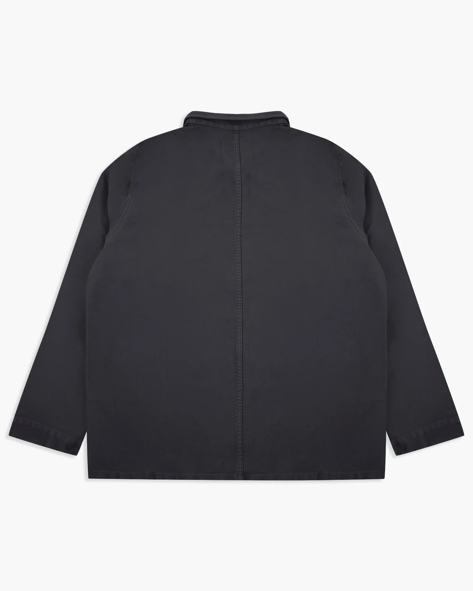 Le Mont St Michel Moleskin Authentic Work Jacket - Graphite - Image 7