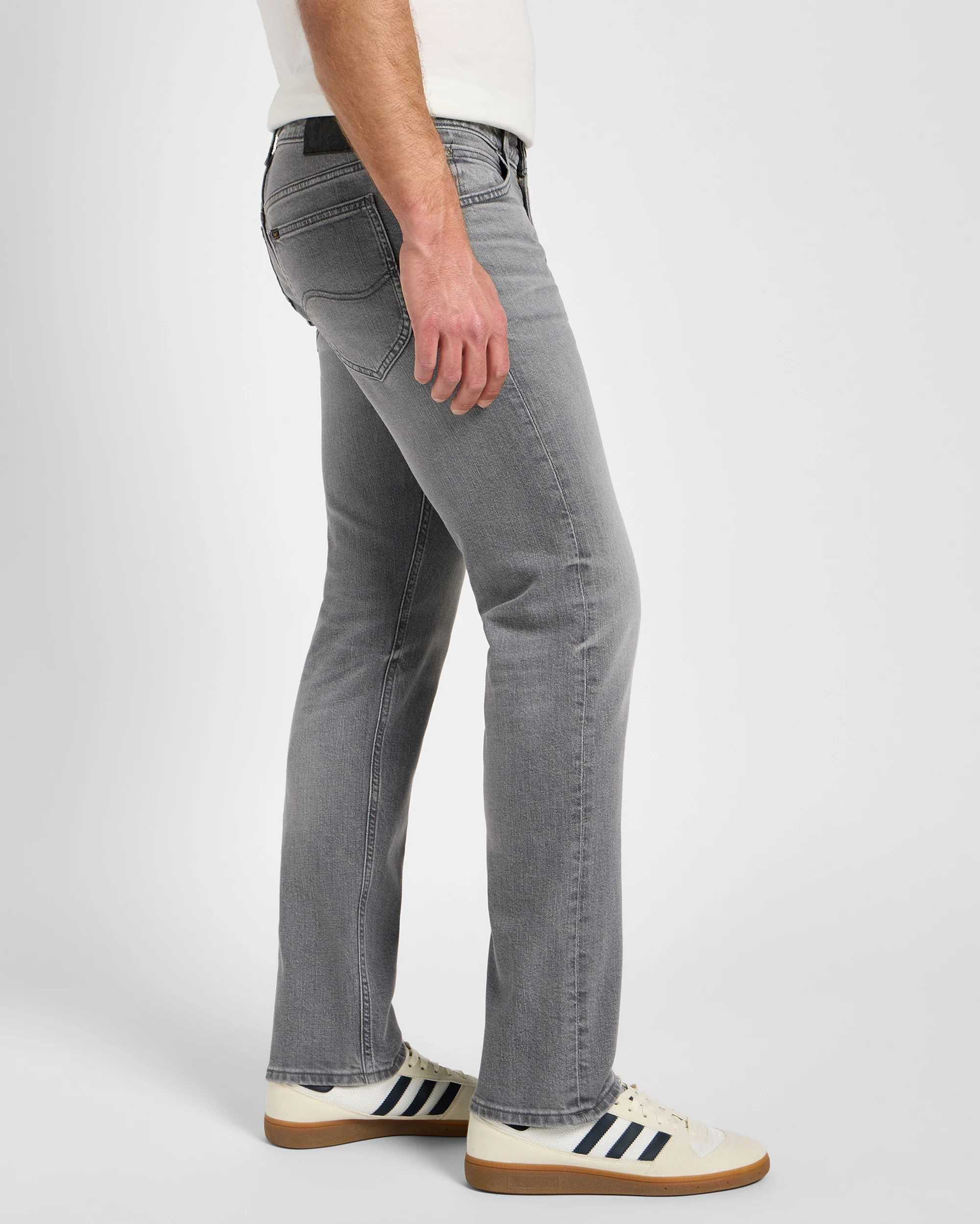 Lee Daren Zip Fly Regular Fit Mens Jeans - Washed Out - Image 3