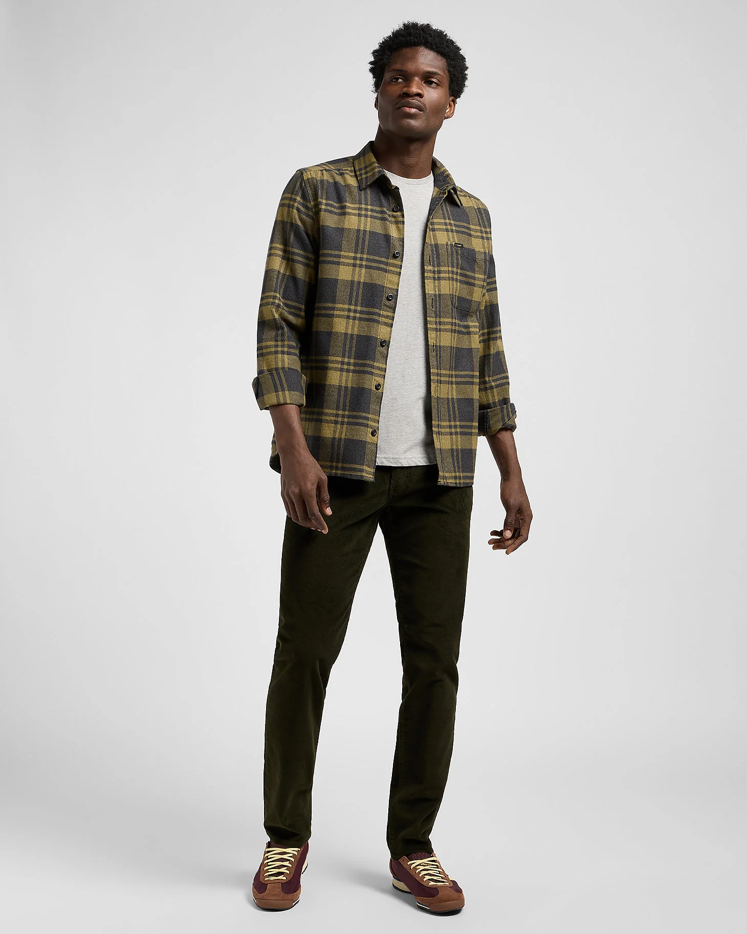 Lee Leesure Shirt - Moss Garden - Image 5