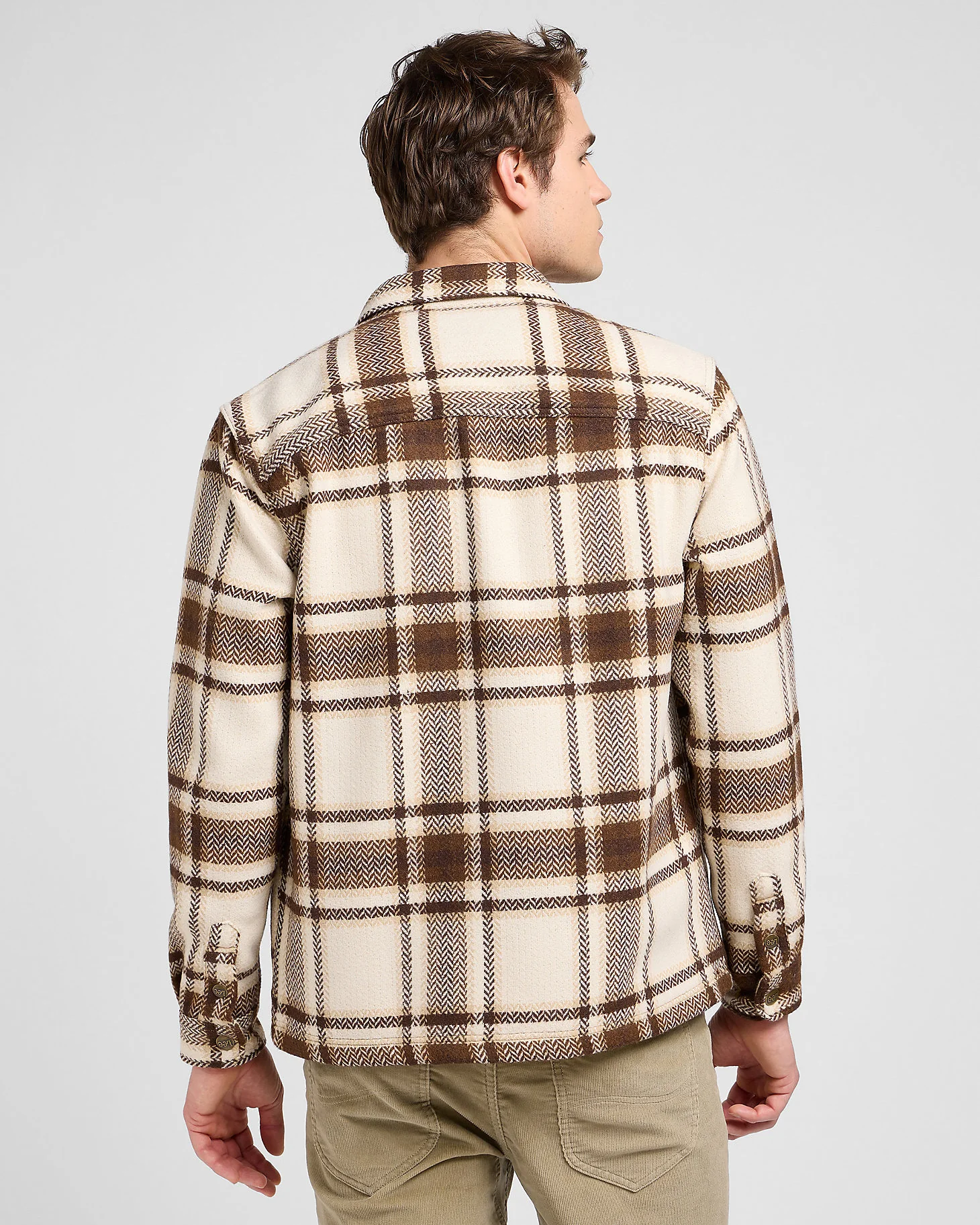 Lee Relaxed Overshirt - Arabica Plaid - Image 5