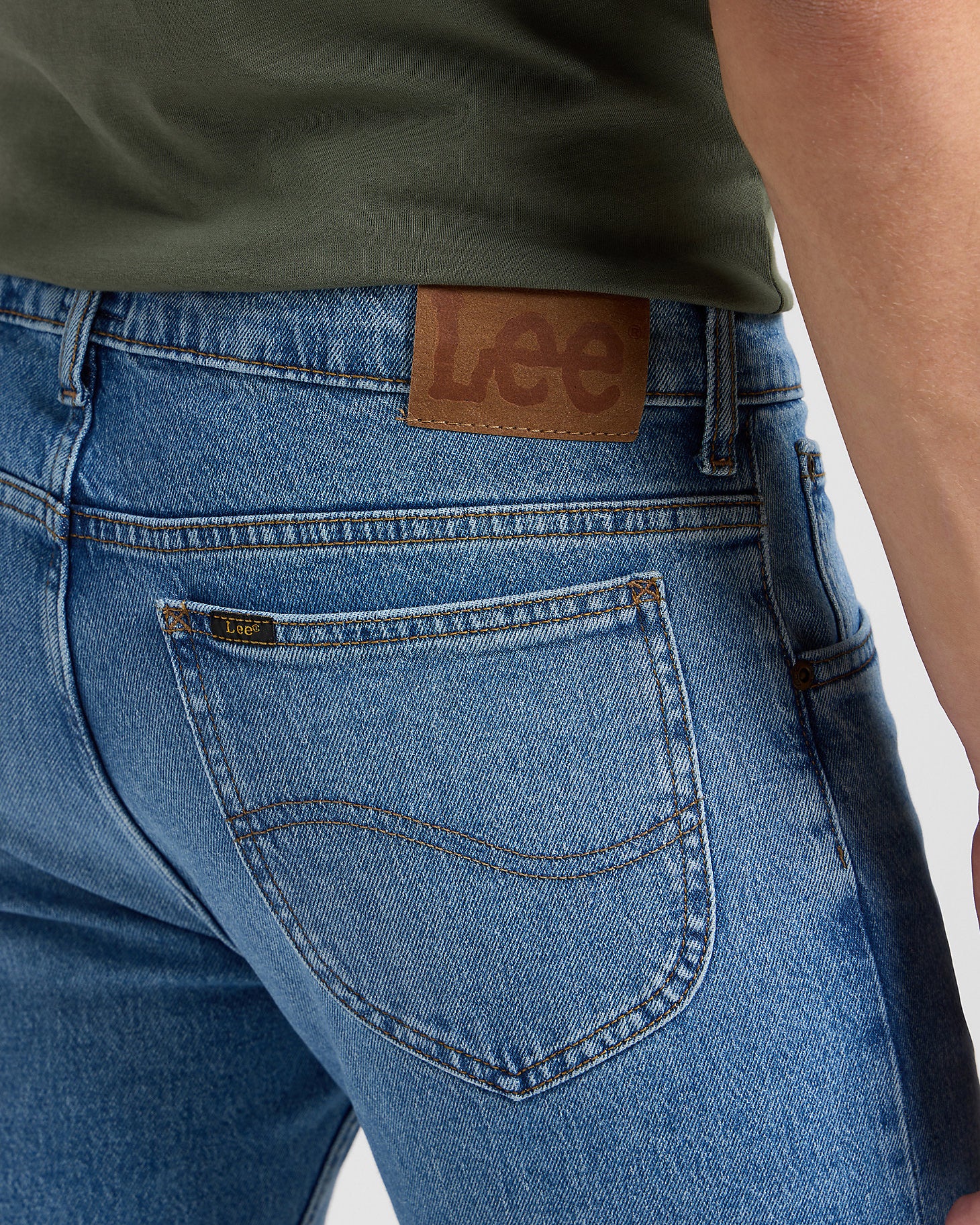Lee Rider Slim Fit Mens Jeans - Downtown - Image 2