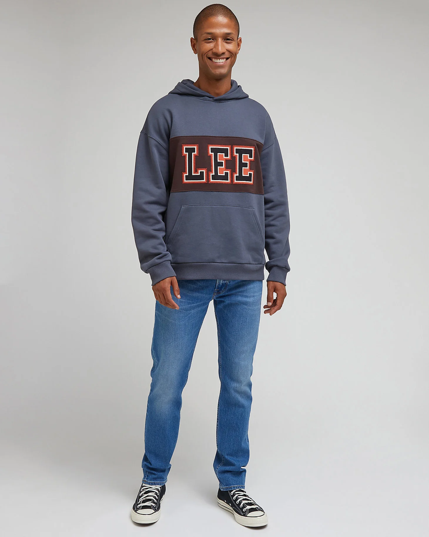 Lee Rider Slim Fit Mens Jeans - Indigo Vintage - Image 5
