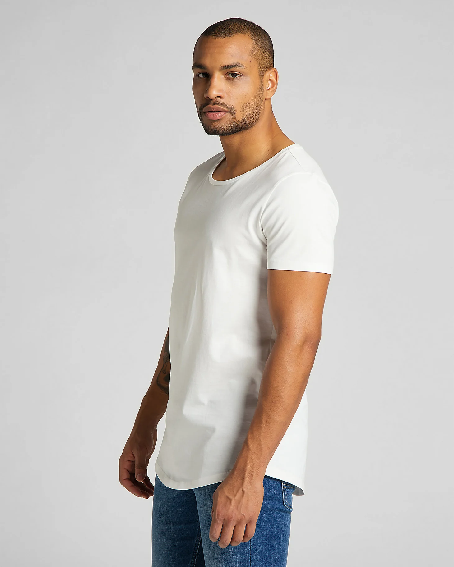 Lee Shaped Tee - Cloud Dancer - Image 6