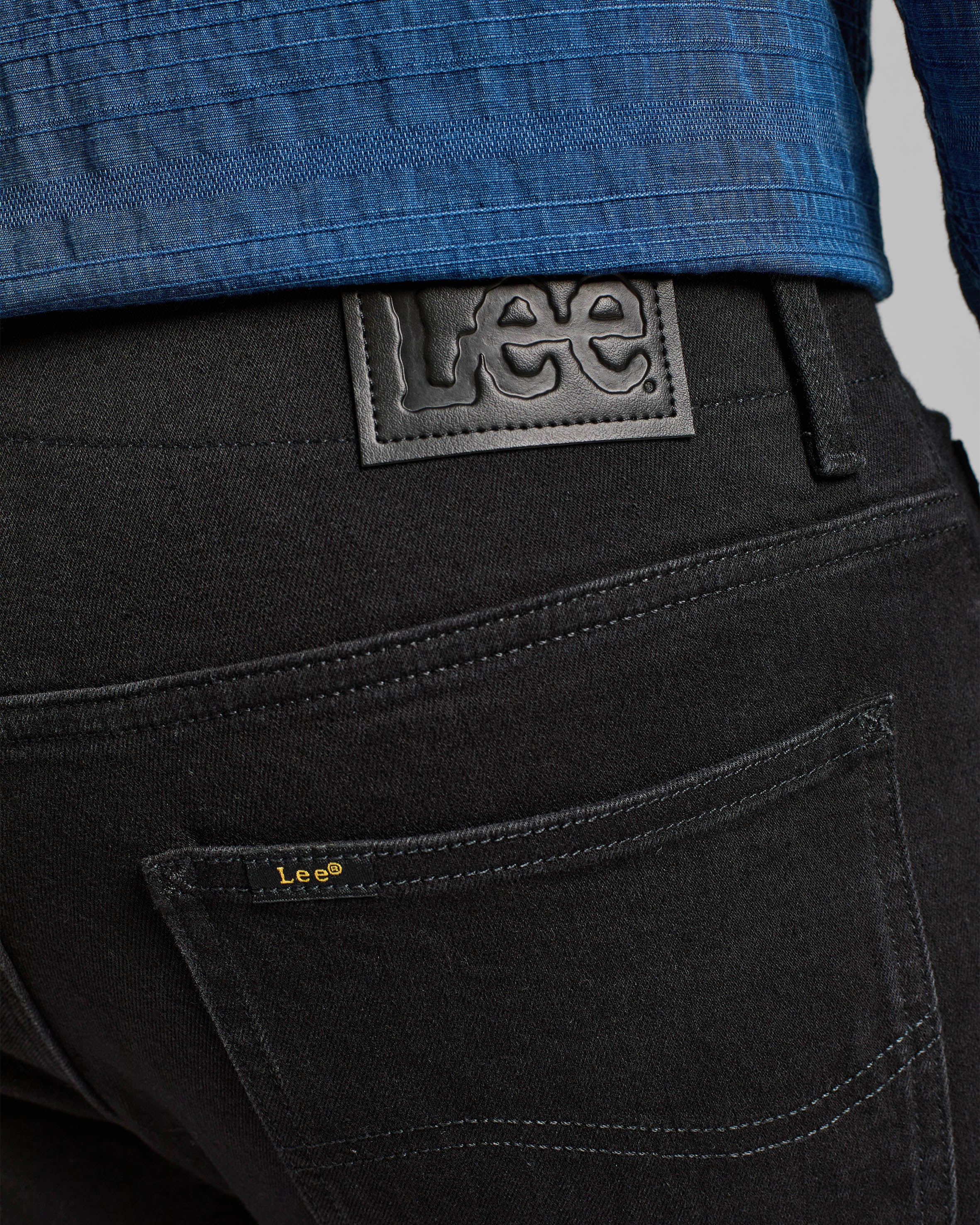 Lee Slim Fit Extreme Motion Mens Jeans - MVP Black - Image 2