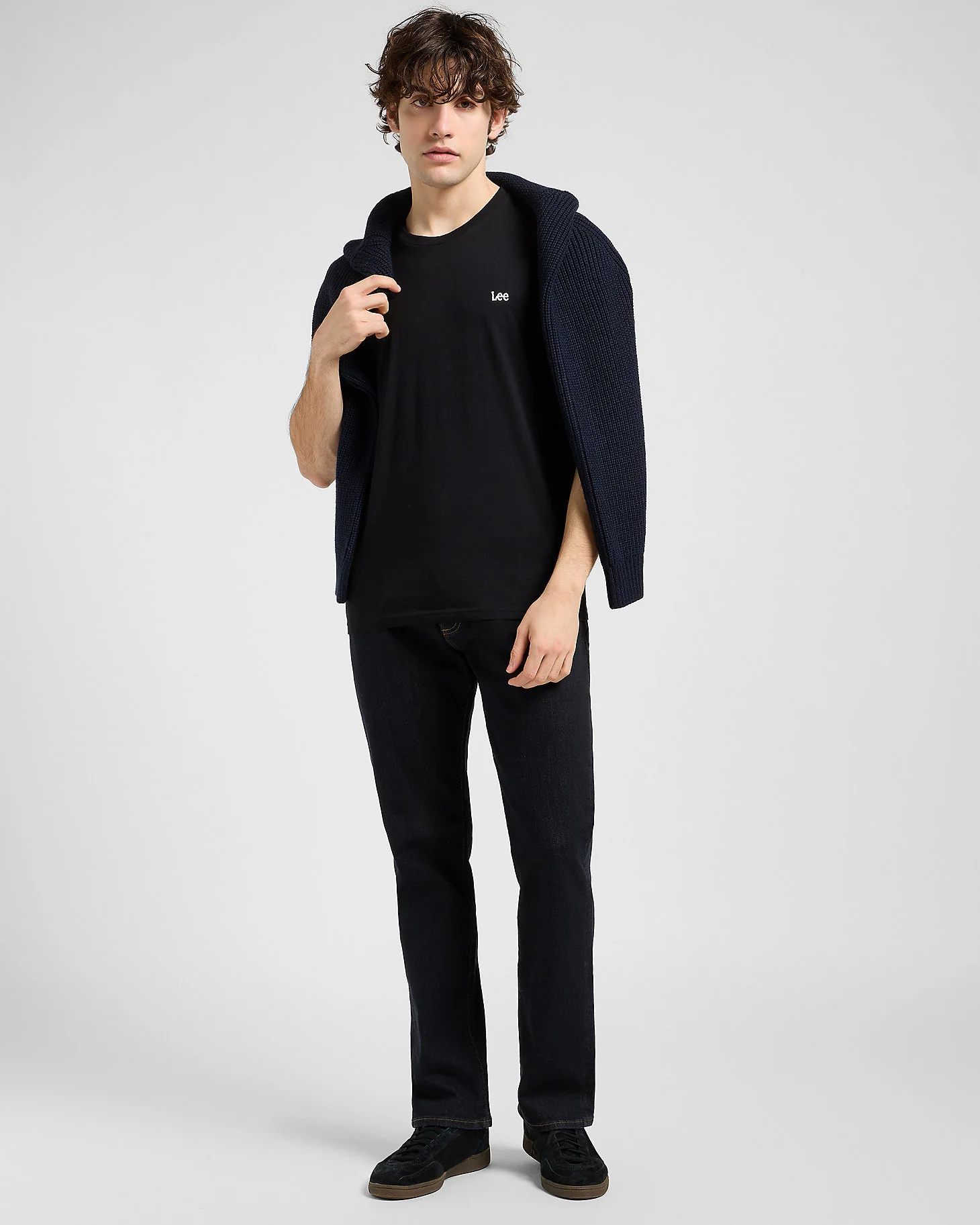 Lee Straight Fit Extreme Motion Mens Jeans - MVP New Rinse - Image 3