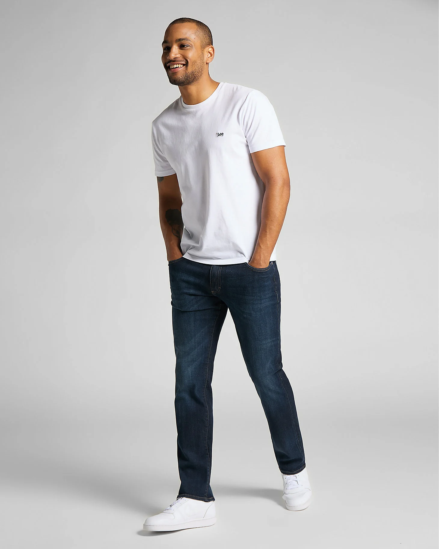 Lee Straight Fit Extreme Motion Mens Jeans - Trip - Image 3