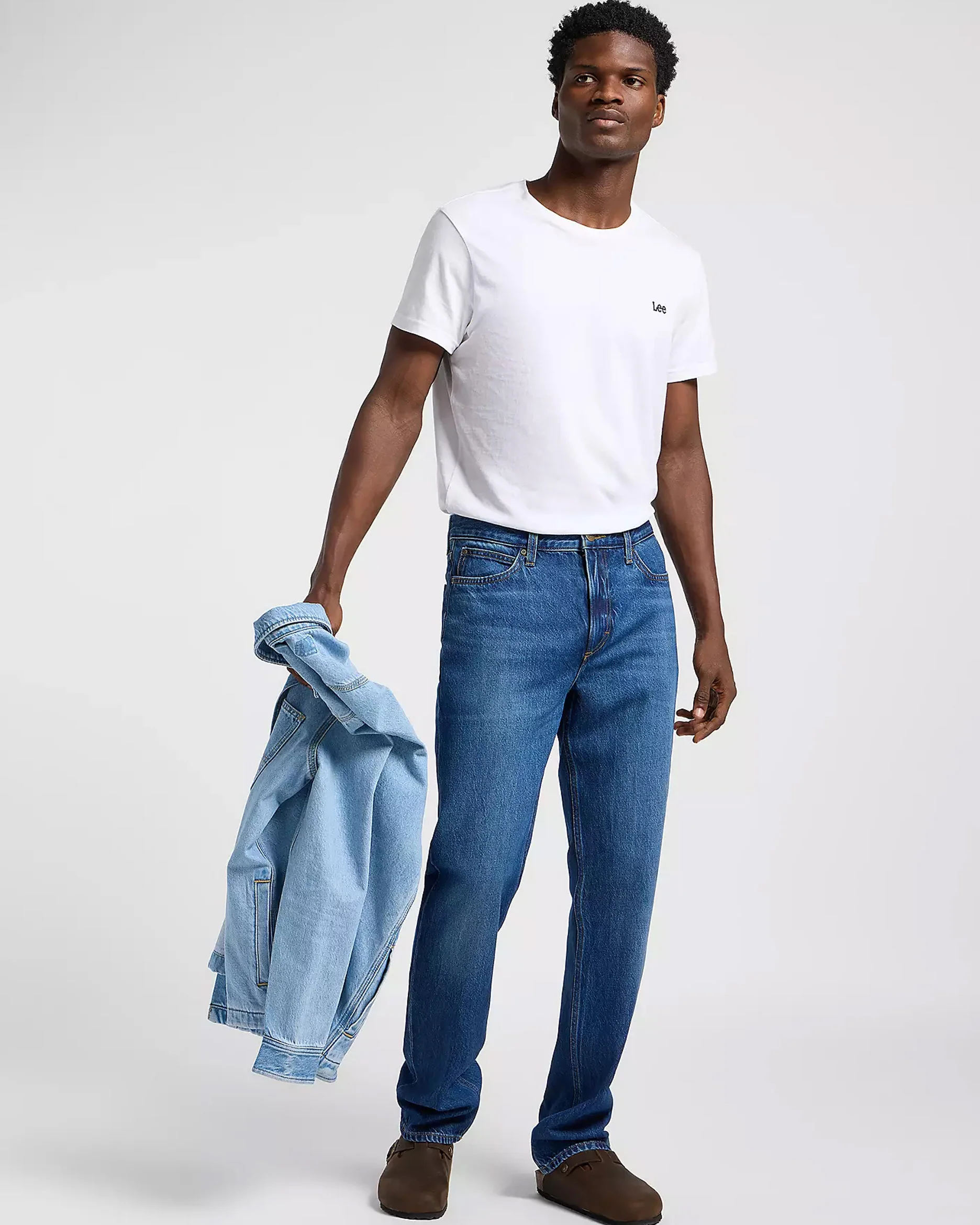 Lee West Relaxed Straight Mens Jeans - Flirt Alert - Image 3
