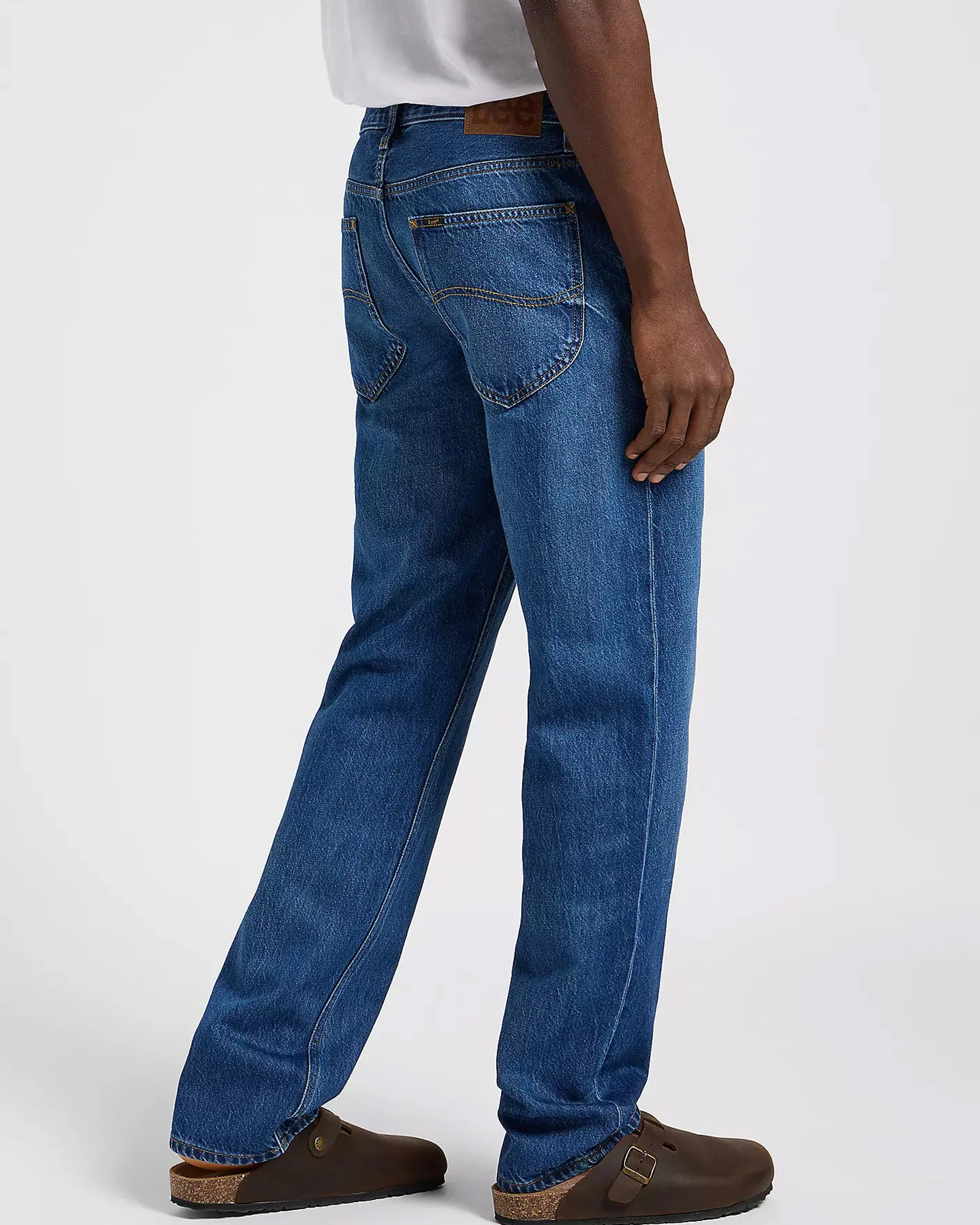 Lee West Relaxed Straight Mens Jeans - Flirt Alert - Image 5