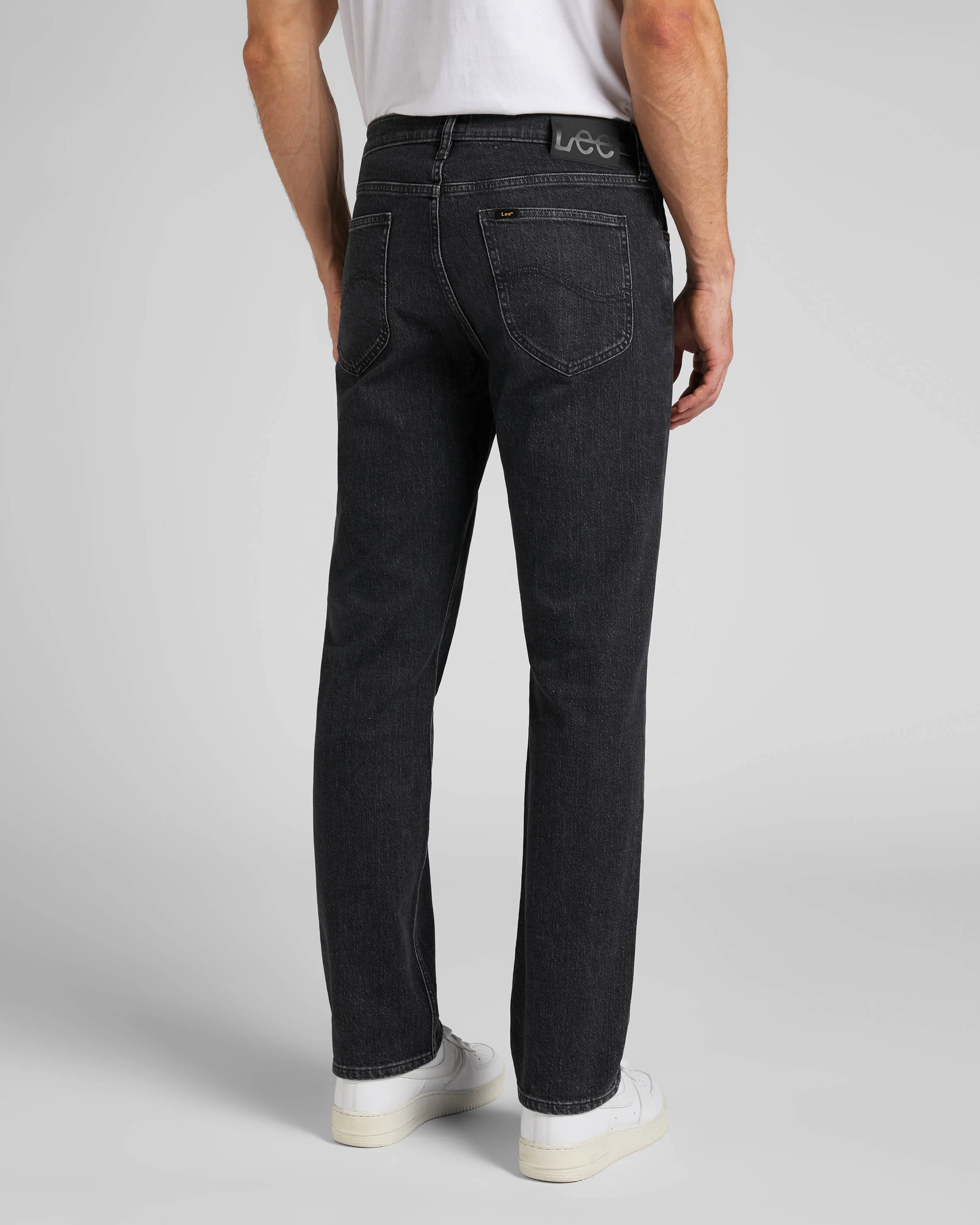 Lee West Relaxed Straight Mens Jeans - Rock - Image 3