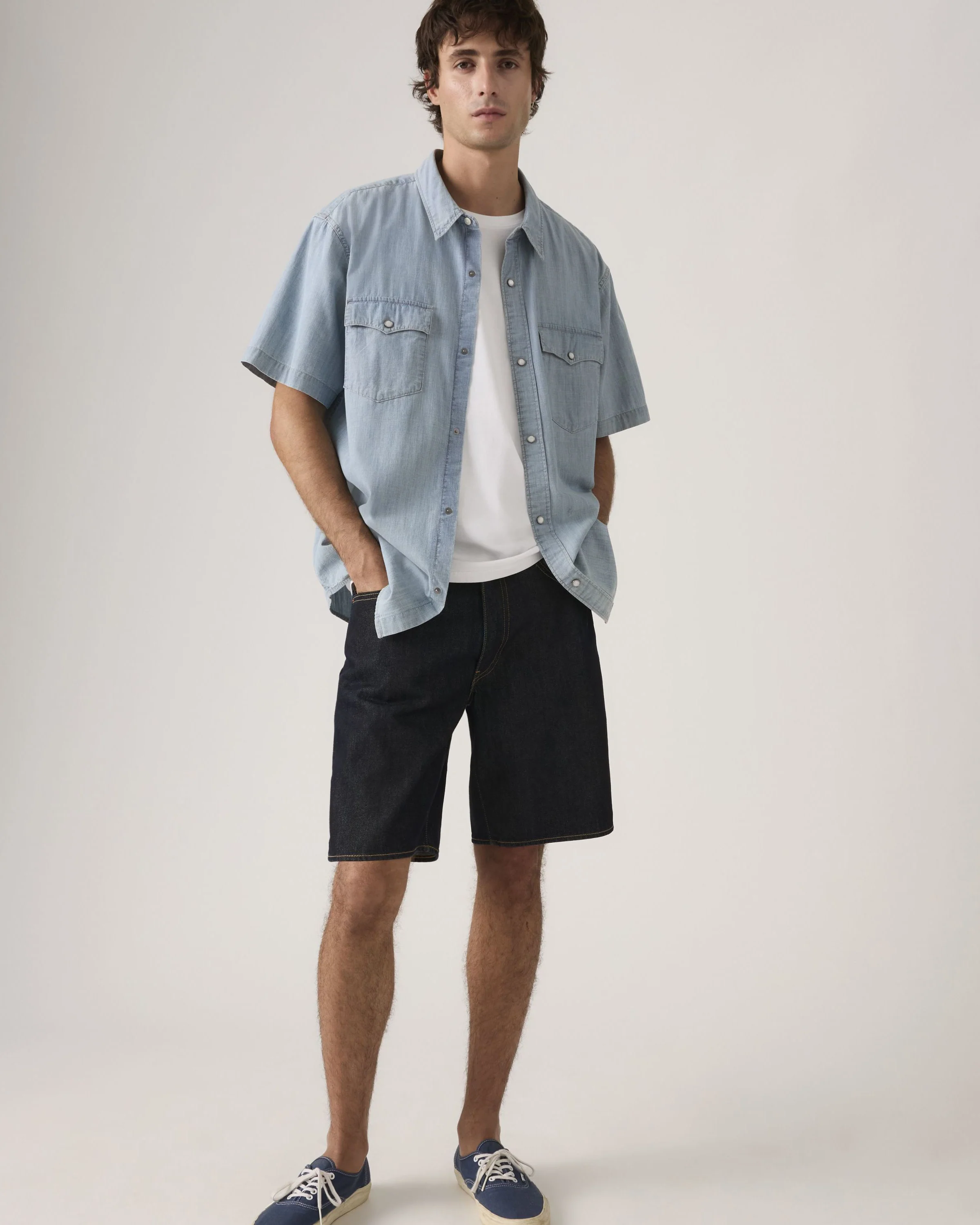 Levi's® 468 Loose Shorts - Rinse Master - Image 3